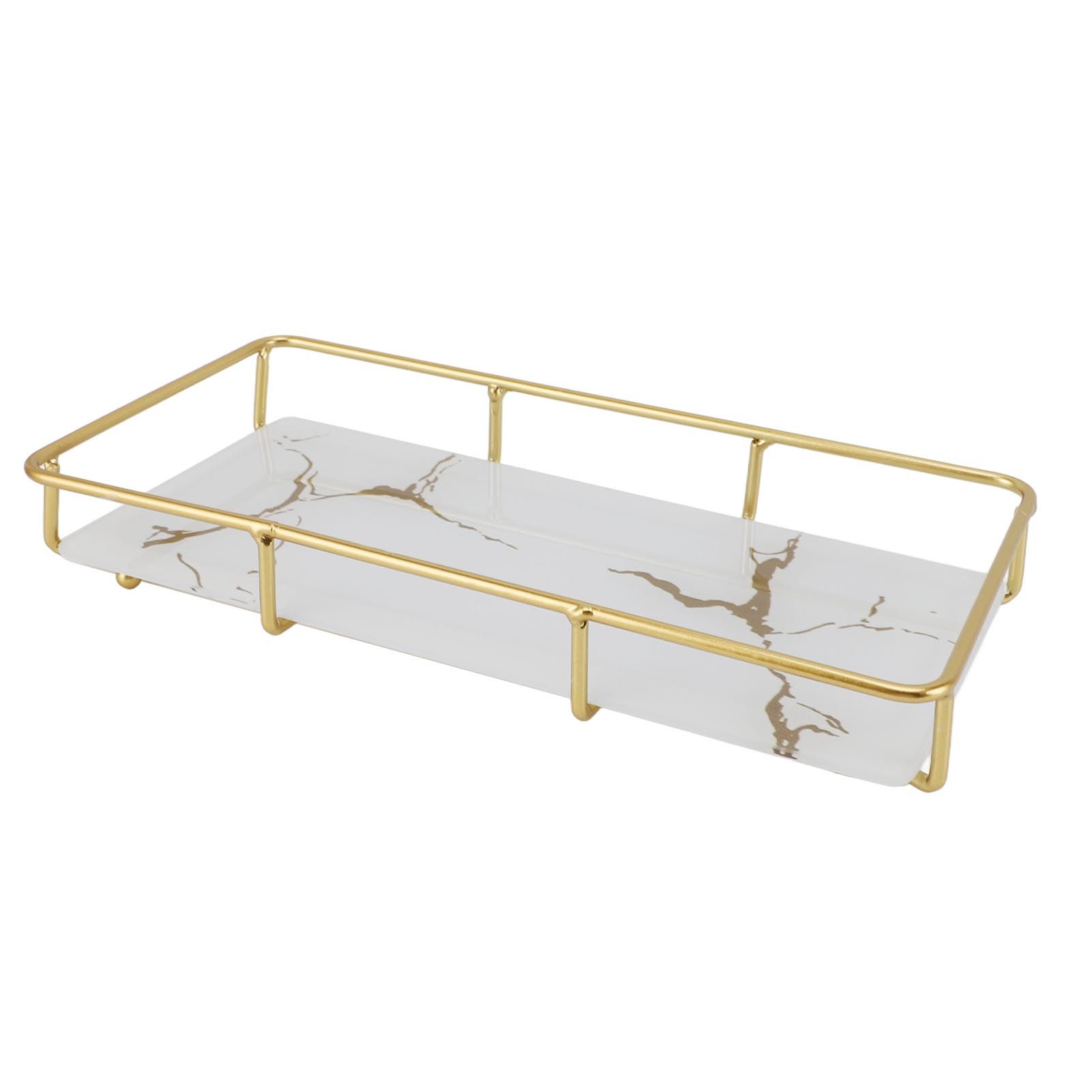 Bathroom Vanity Tray Modern Stylish Anti Slip Kitchen Sink Countertop Storage view 6