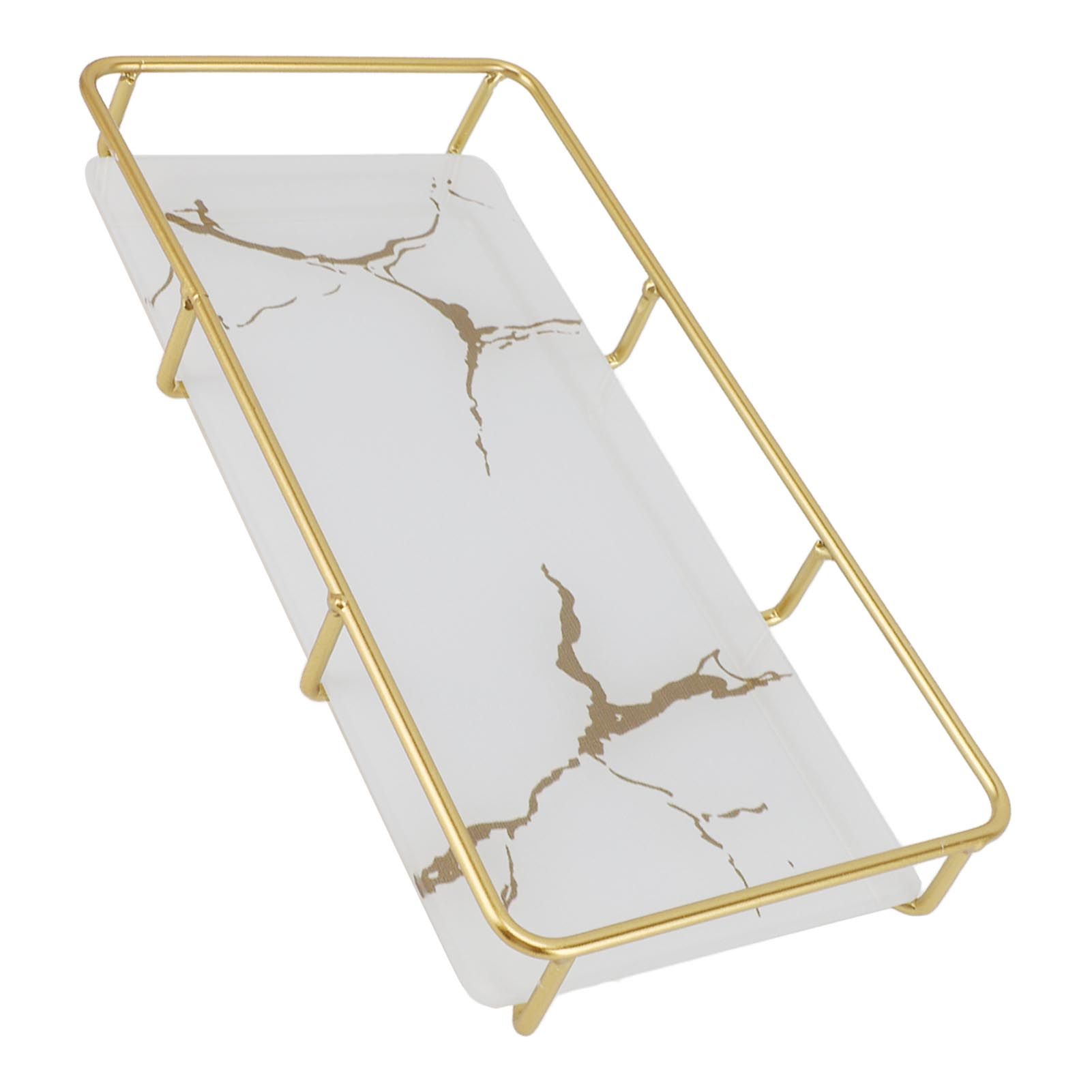 Bathroom Vanity Tray Modern Stylish Anti Slip Kitchen Sink Countertop Storage view 9