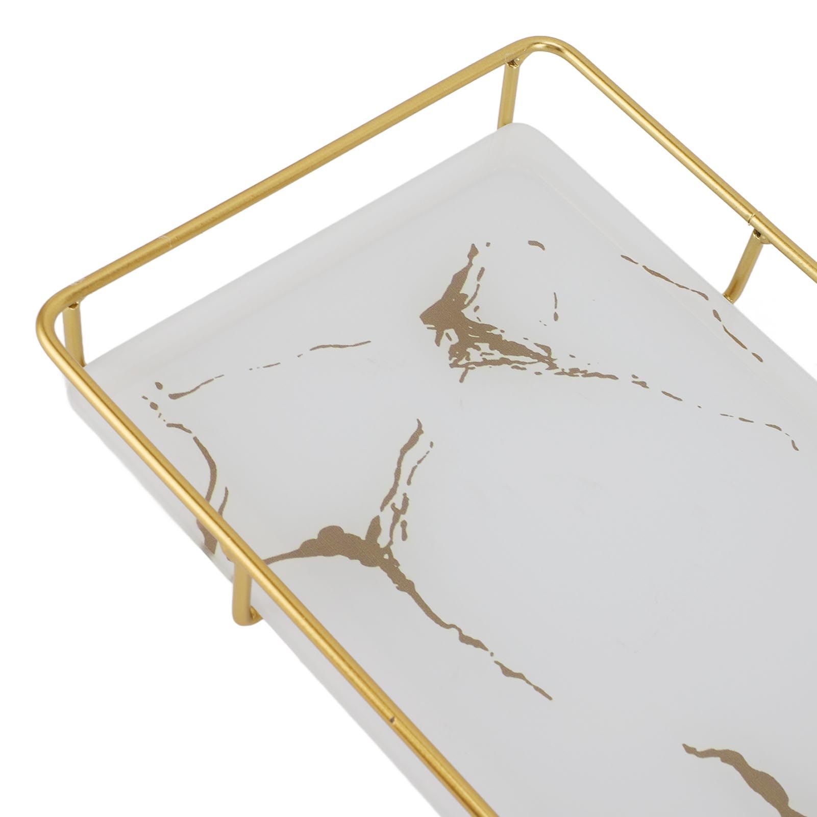 Bathroom Vanity Tray Modern Stylish Anti Slip Kitchen Sink Countertop Storage view 15