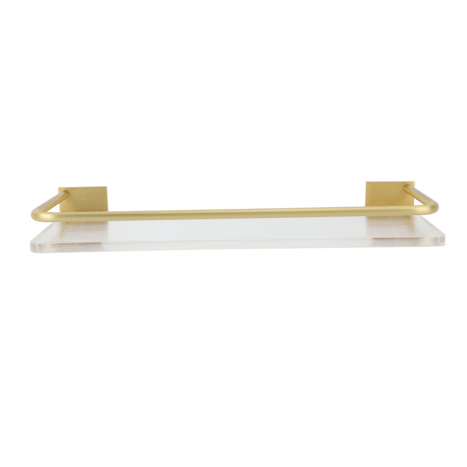 30cm Bathroom Wall Mounted Shelf Space Aluminum Acrylic Towel Rack Bathroom view 4