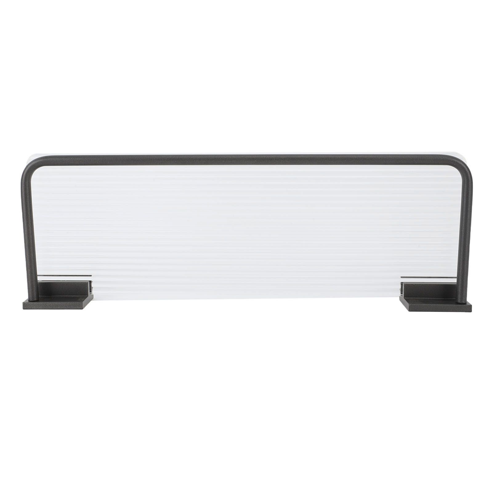 Floating Shelf Space Aluminum Acrylic Wall Mounted Decorative Storage Shelf view 4
