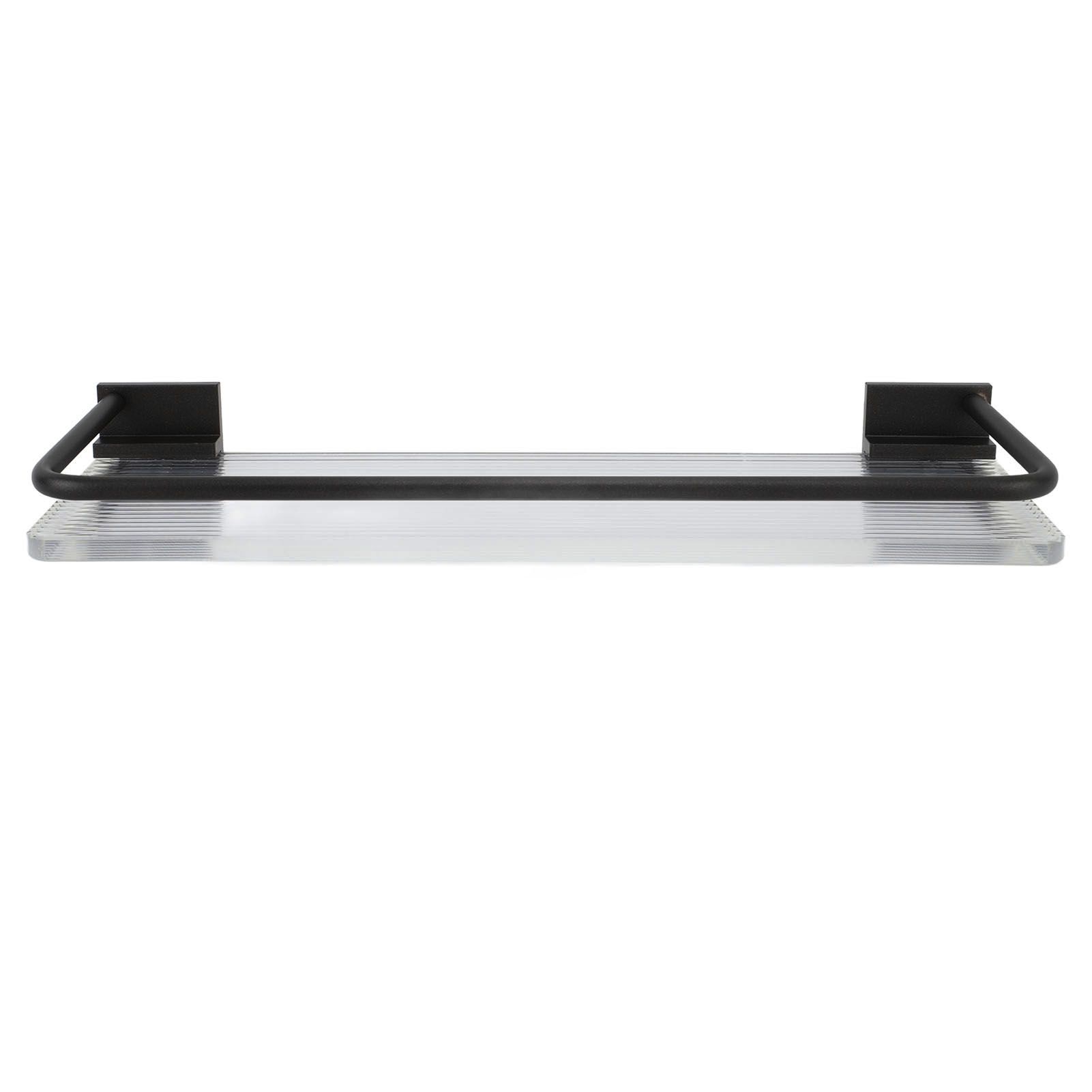 Floating Shelf Space Aluminum Acrylic Wall Mounted Decorative Storage Shelf view 10