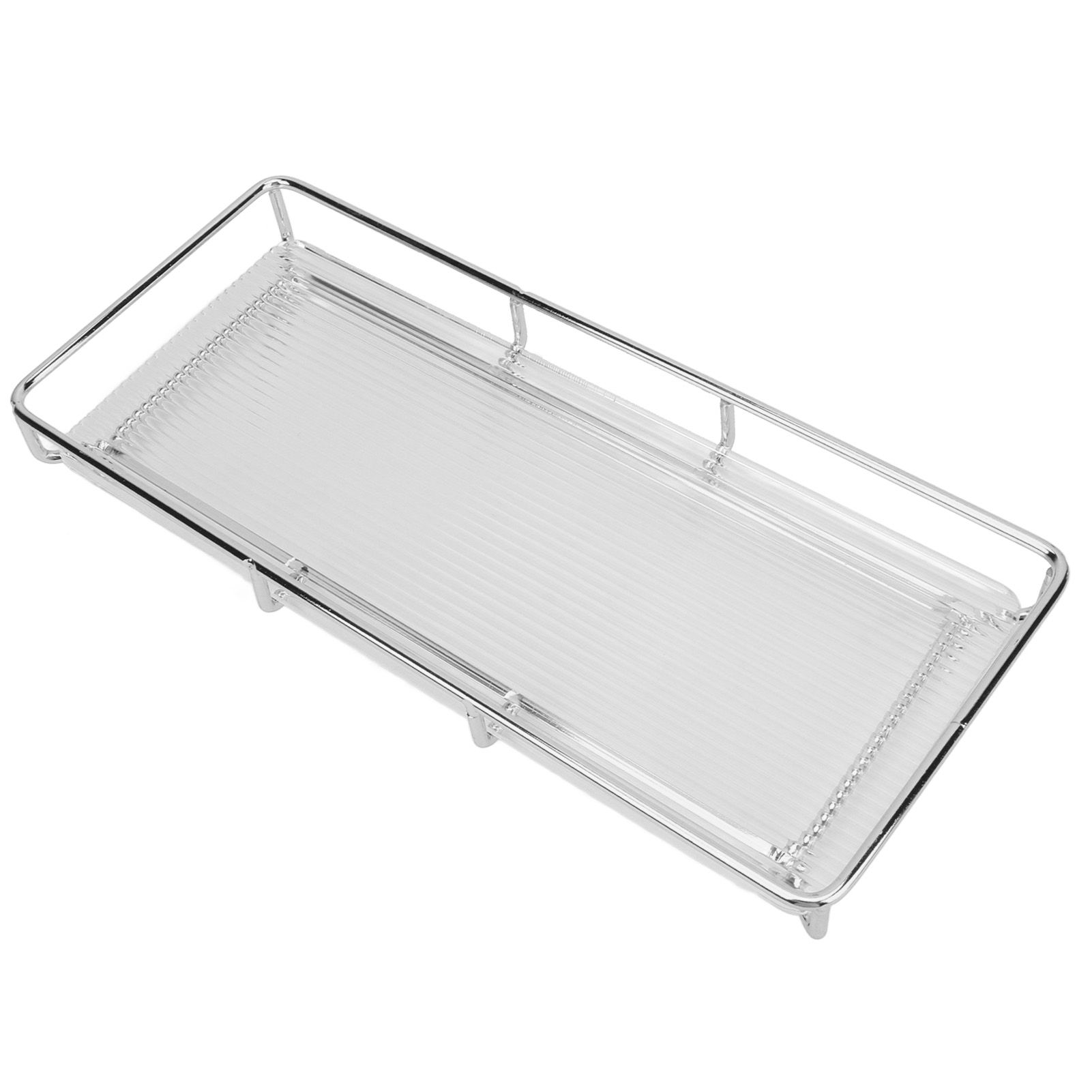 Bathroom Countertop Tray Stainless Steel Acrylic Modern Minimalist Design view 9