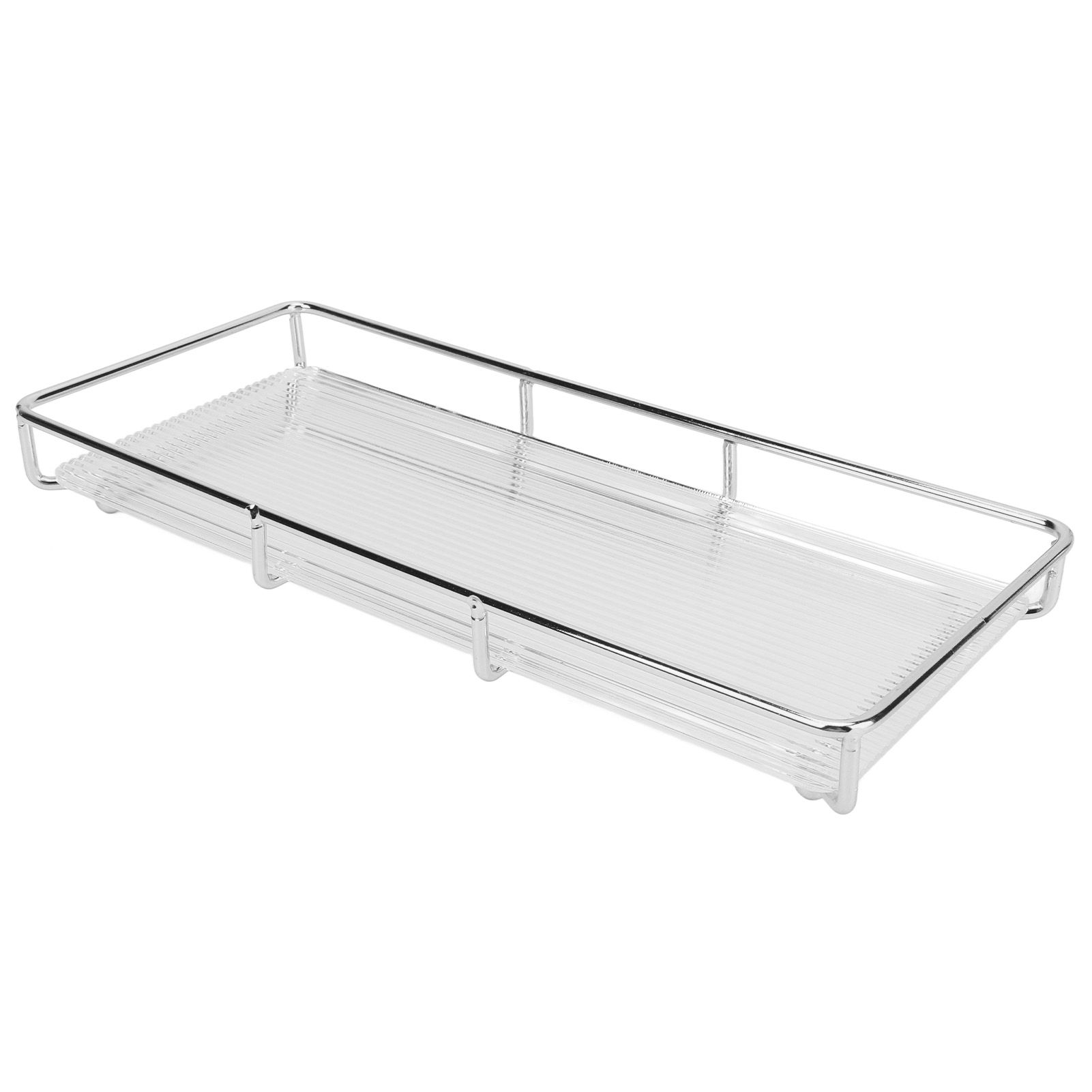 Bathroom Countertop Tray Stainless Steel Acrylic Modern Minimalist Design view 10