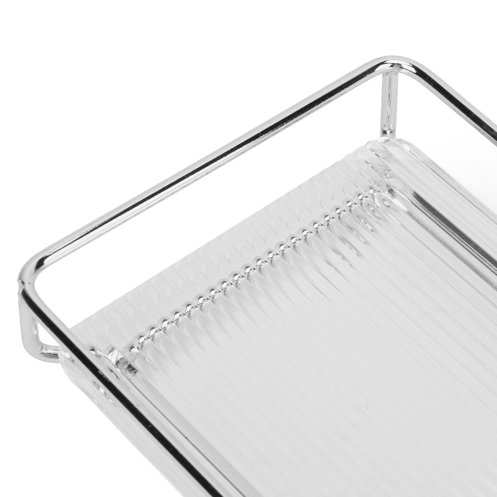 Bathroom Countertop Tray Stainless Steel Acrylic Modern Minimalist Design view 15