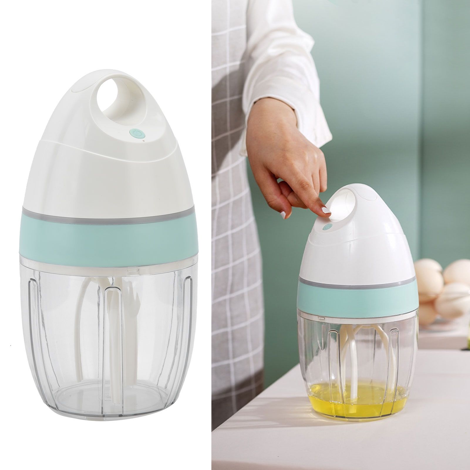 Kitchen Electric Whip Cake Baking Mixer Household Small Baking Tools Automatic view 12
