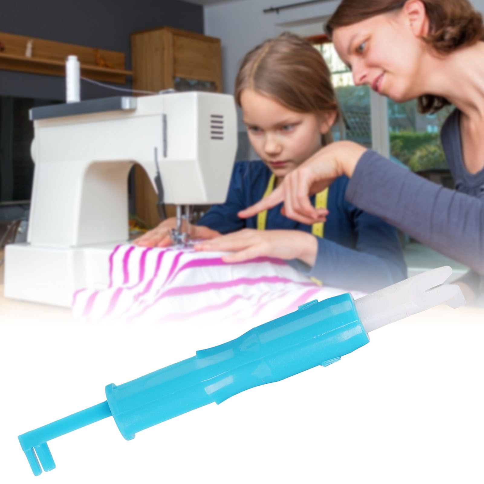 Household Needle Threader Multifunctional Automatic Needle Inserter for Sewing view 11