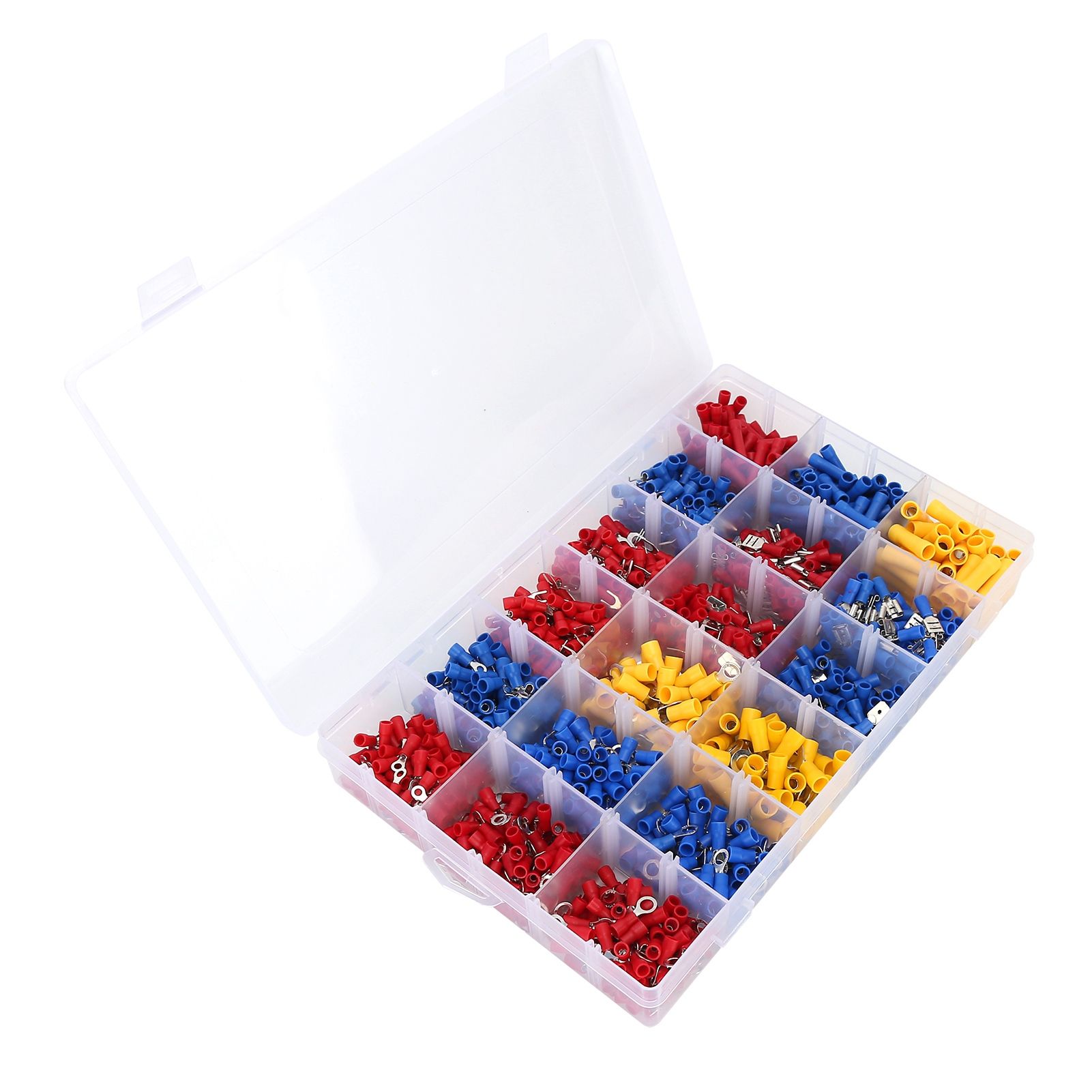 1200PCS Wiring Terminal Mini Portable Copper Tube Insulated End Wire Connector view 5