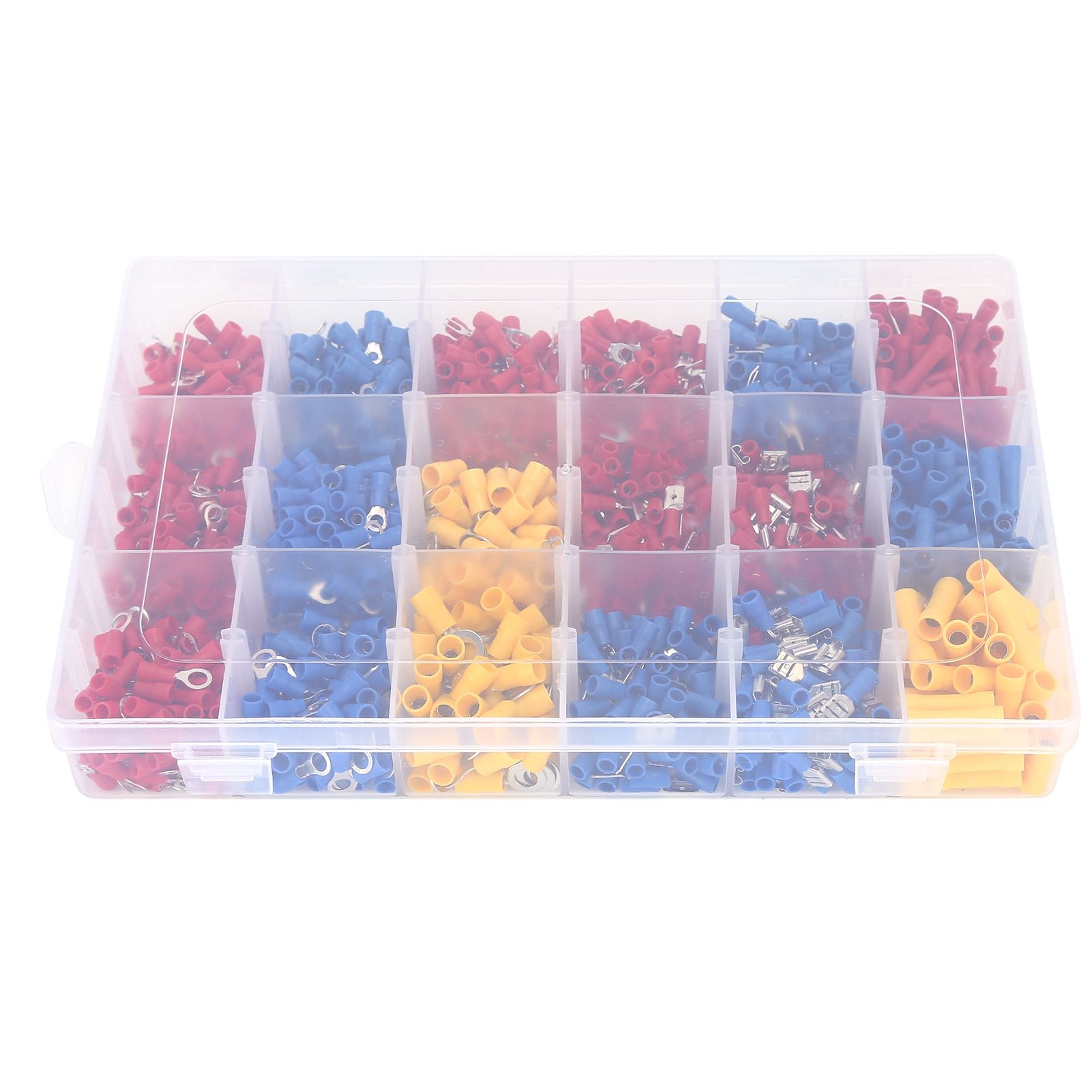 1200PCS Wiring Terminal Mini Portable Copper Tube Insulated End Wire Connector view 7