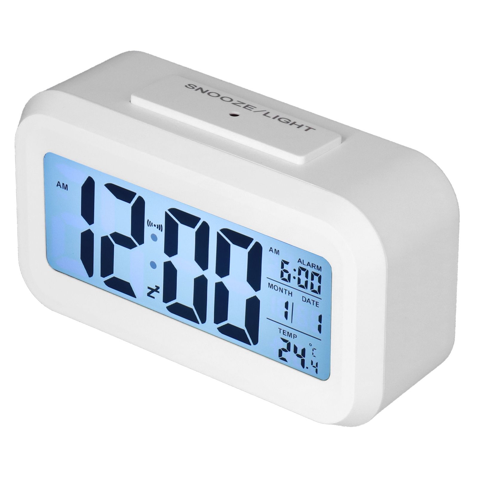 Digital Alarm Clock LED Large Display Electronic Night Light Snooze Function view 8