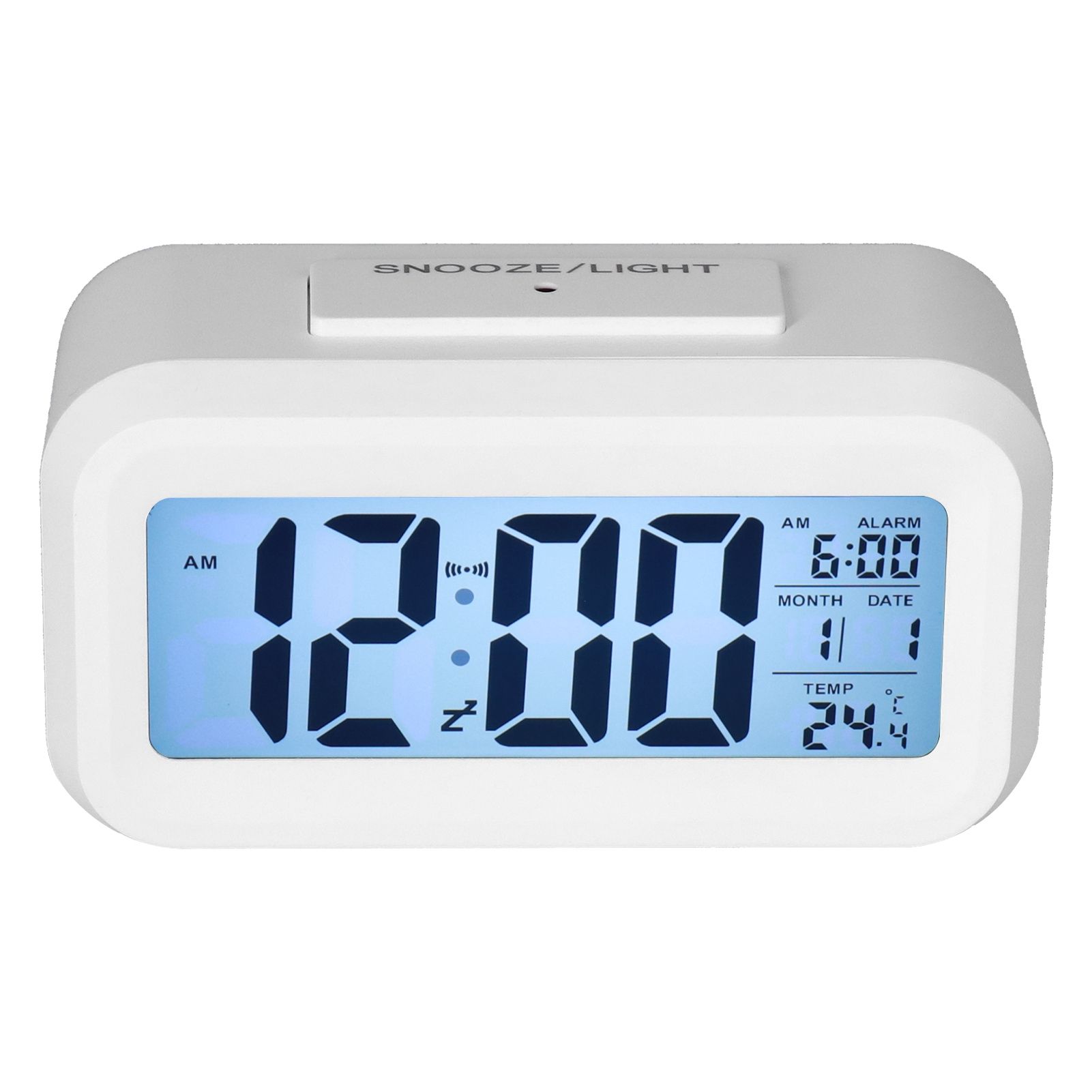 Digital Alarm Clock LED Large Display Electronic Night Light Snooze Function view 9