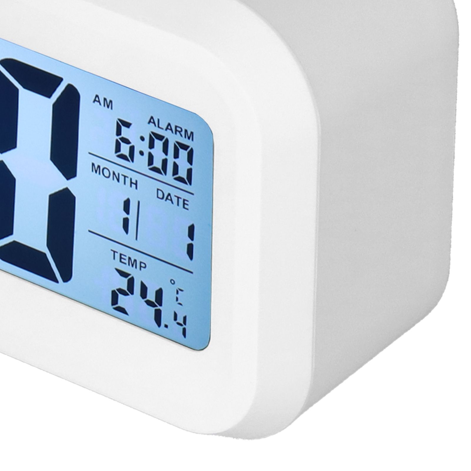 Digital Alarm Clock LED Large Display Electronic Night Light Snooze Function view 13