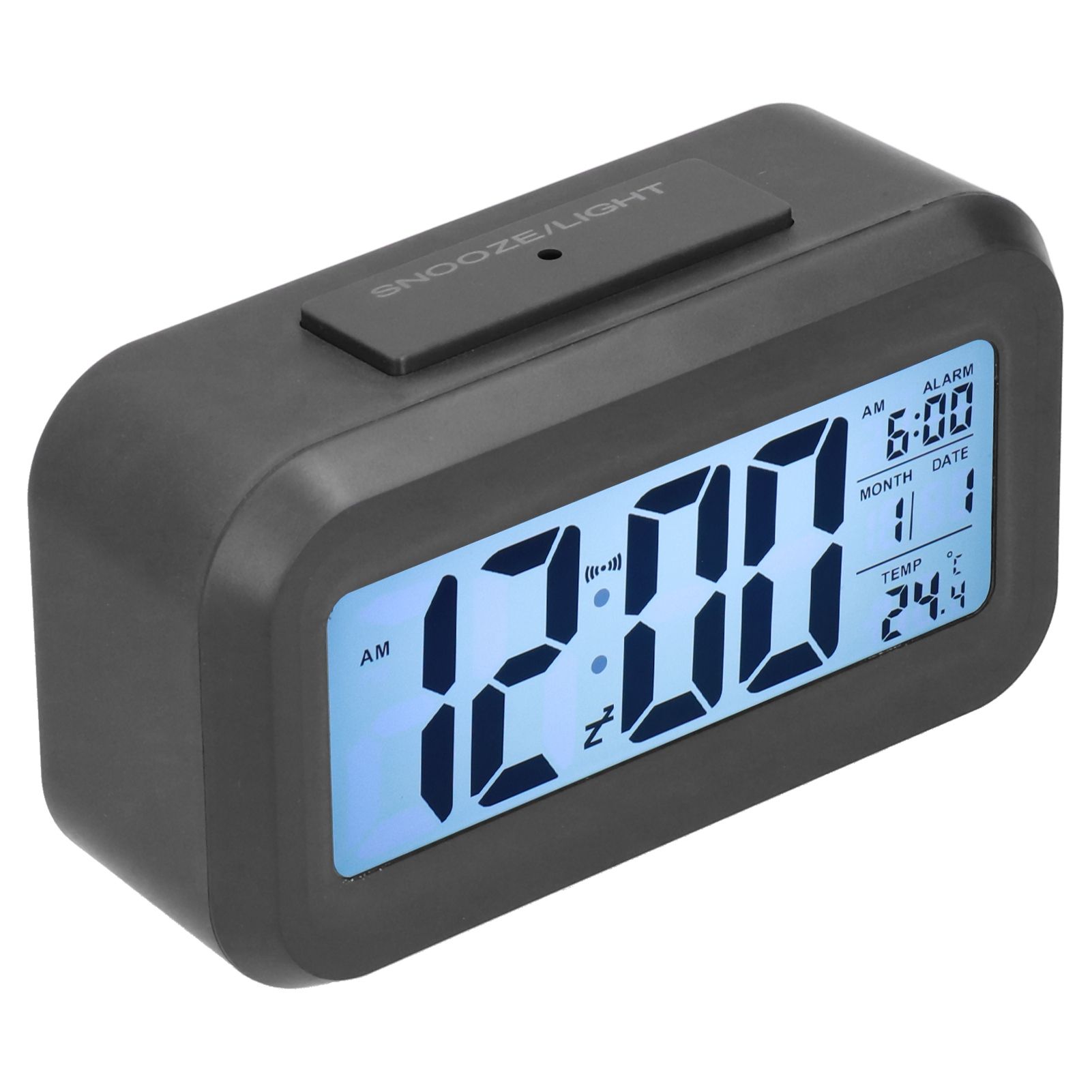 Digital Alarm Clock LED Large Display Electronic Night Light Snooze Function view 5