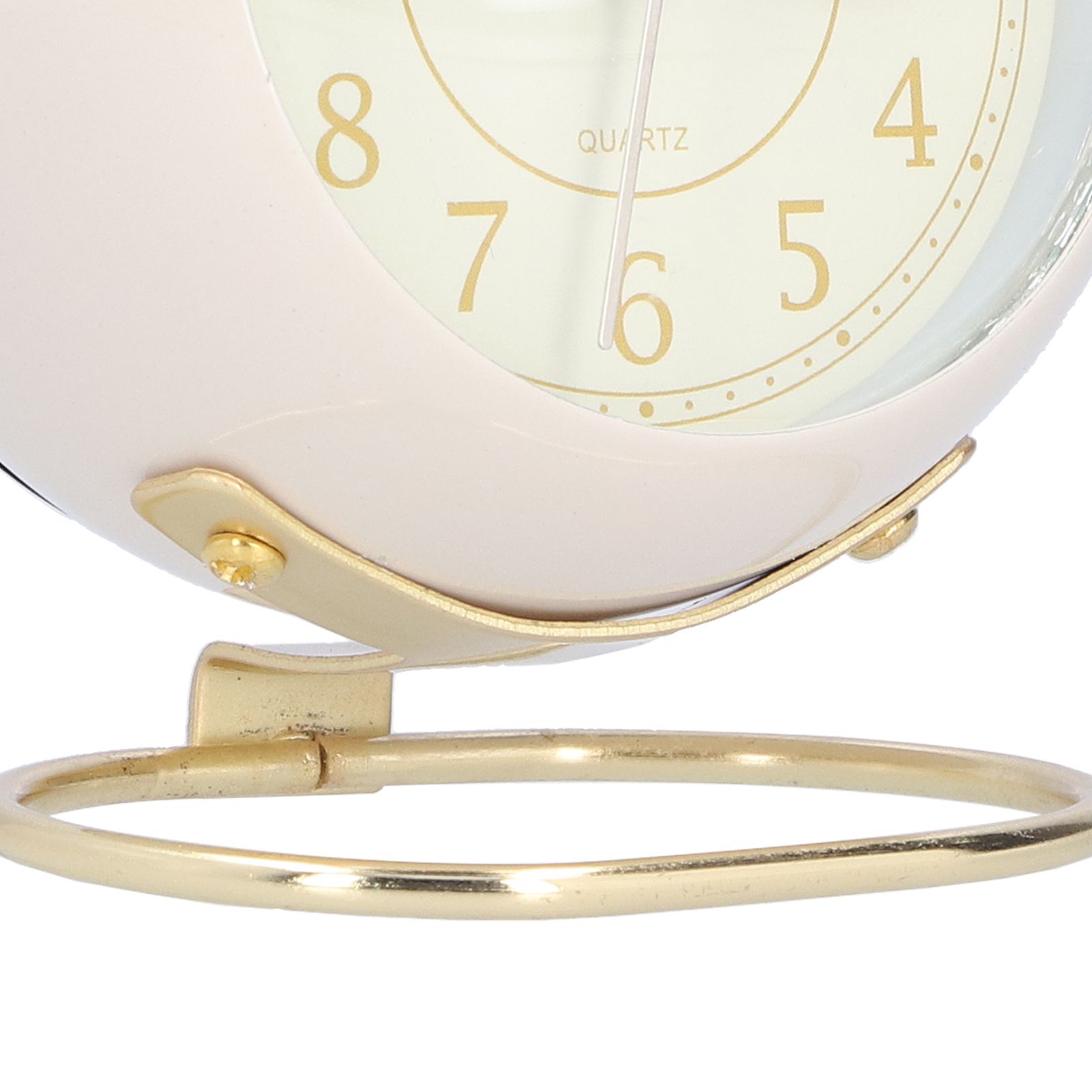 Alarm Clock Silent Non Ticking Metal Paint Power Saving Eye Protection Battery view 14