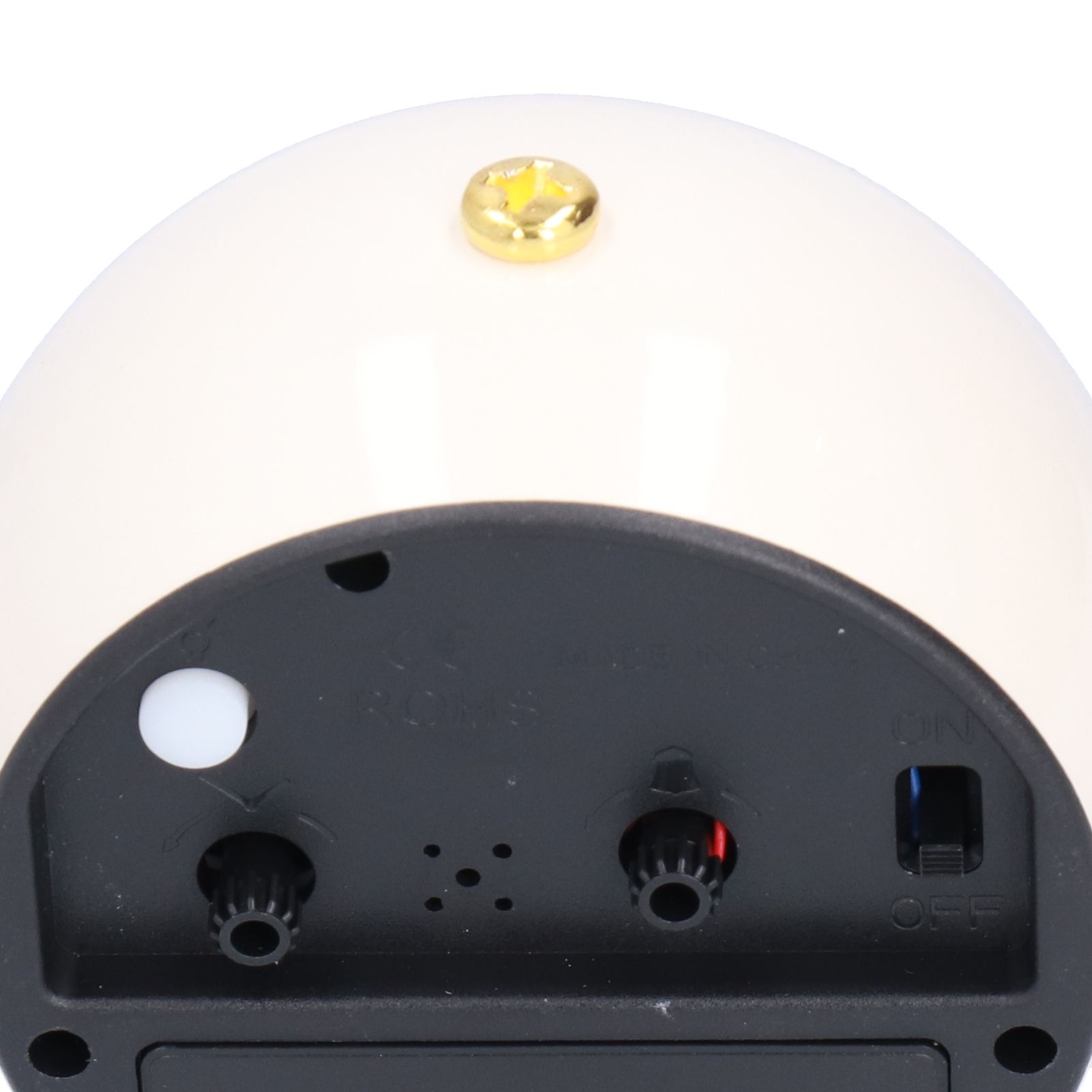 Alarm Clock Silent Non Ticking Metal Paint Power Saving Eye Protection Battery view 15