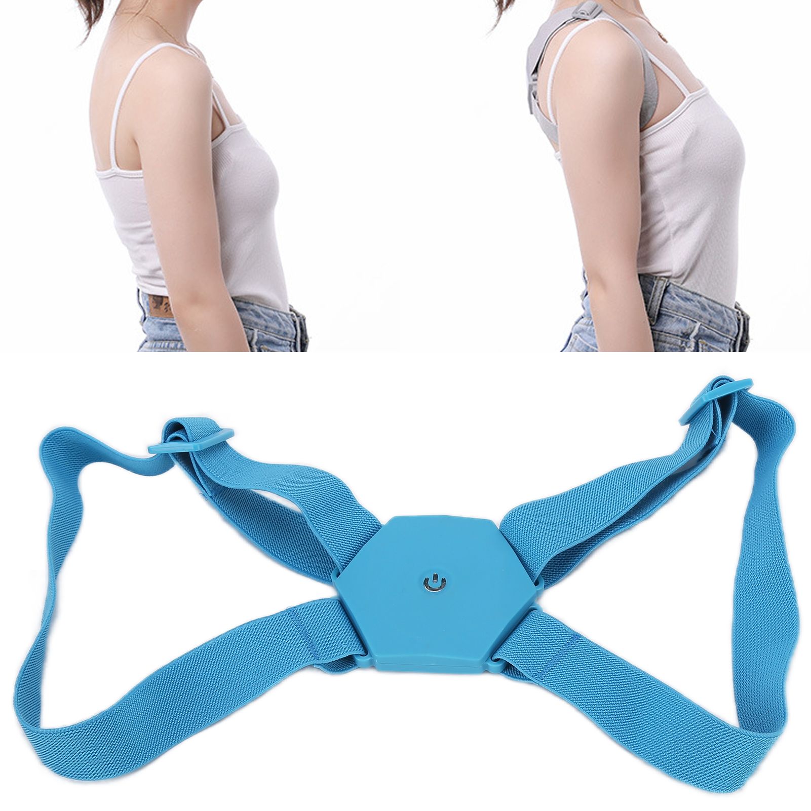 Posture Corrector Breathable Smart Back Shoulder Brace Intelligent Reminder view 11