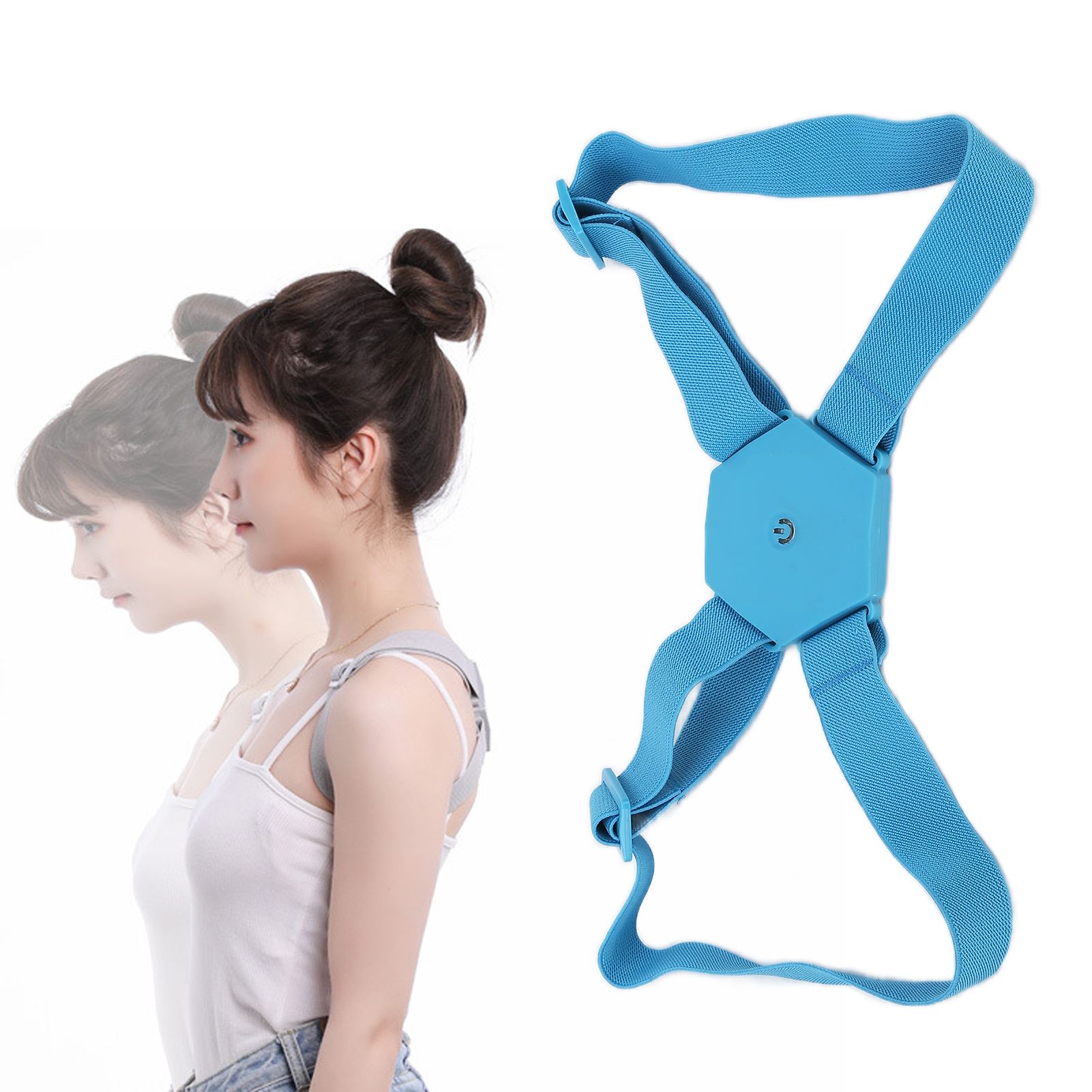 Posture Corrector Breathable Smart Back Shoulder Brace Intelligent Reminder view 12