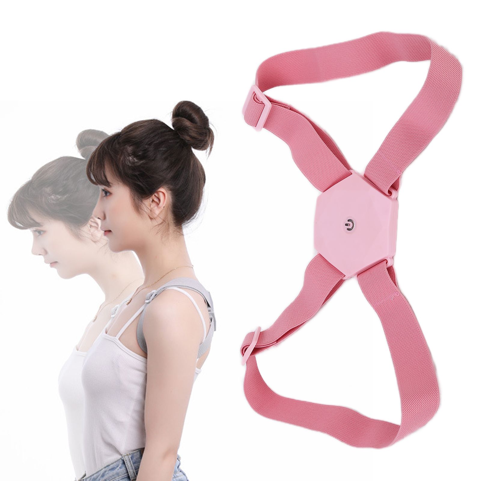 Posture Corrector Breathable Smart Back Shoulder Brace Intelligent Reminder view 12