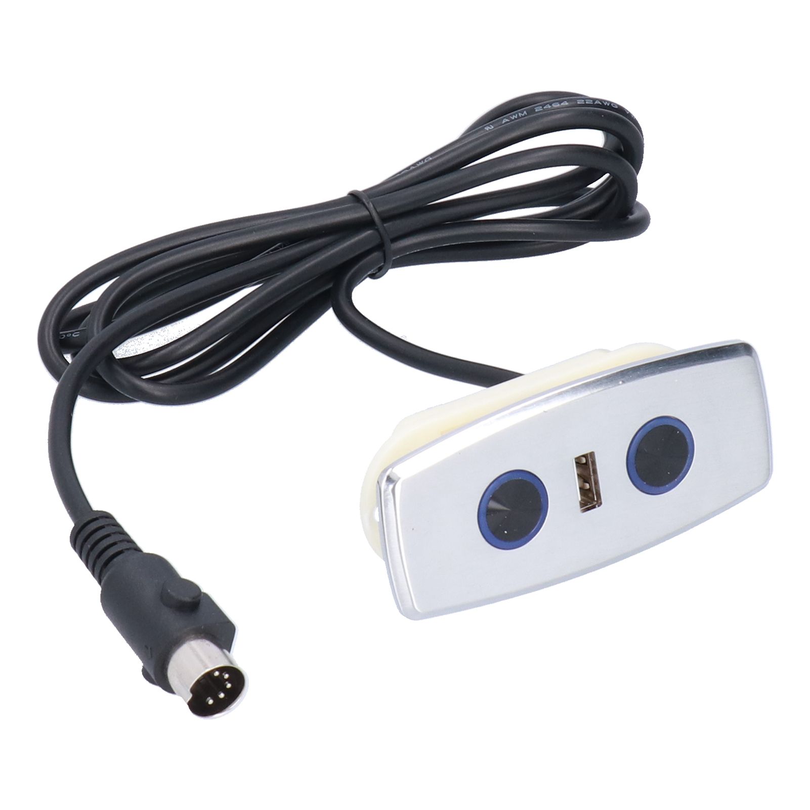 Electric Sofa Controller Zinc Alloy USB Port Power Recliner Hand Control for view 3