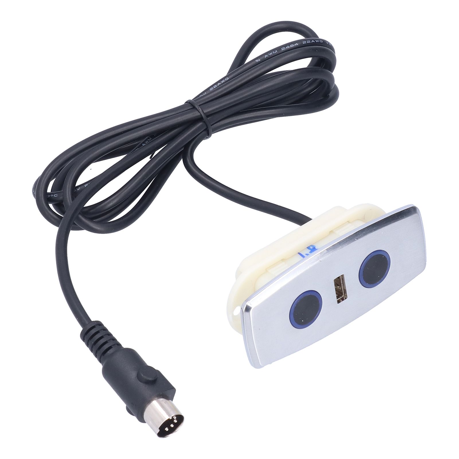 Electric Sofa Controller Zinc Alloy USB Port Power Recliner Hand Control for view 5