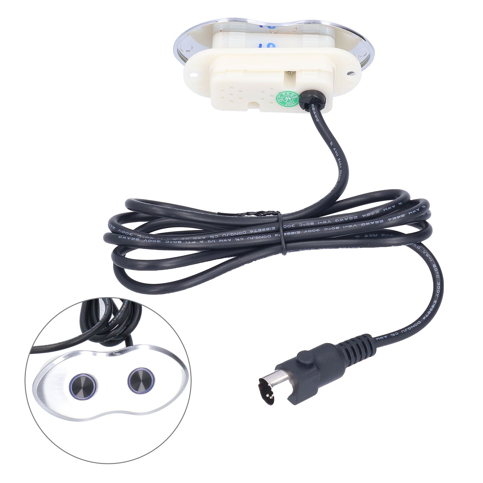 5Pin Straight Recliner Switch Electric Side Durable Sofa Controller for view 9