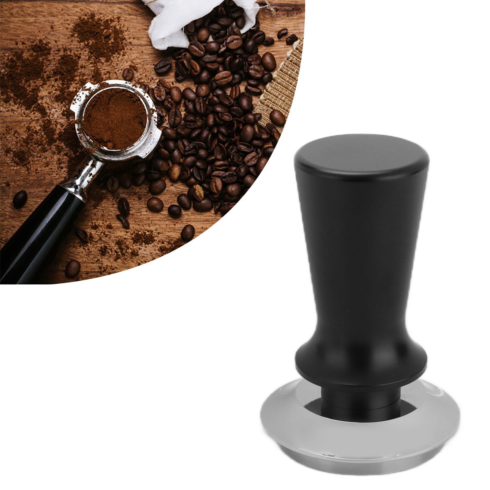 51mm Coffee Tamper Stainless Steel Quantitative Uniform Anti Rust Portable view 12