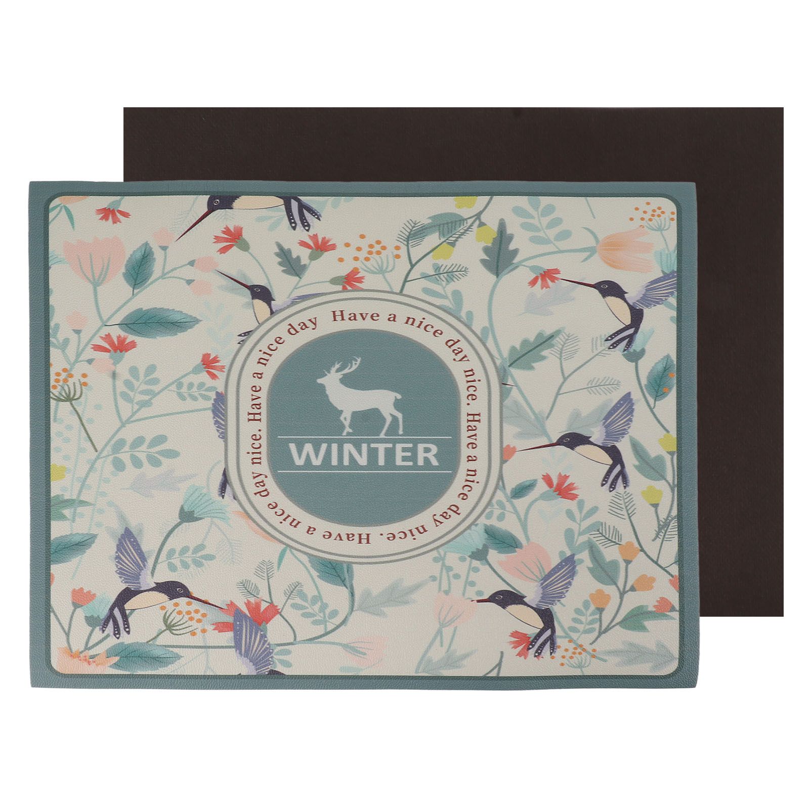 Coffee Maker Mat Absorbent Spill Proof Waterproof Scratch Resistance Coffee view 10