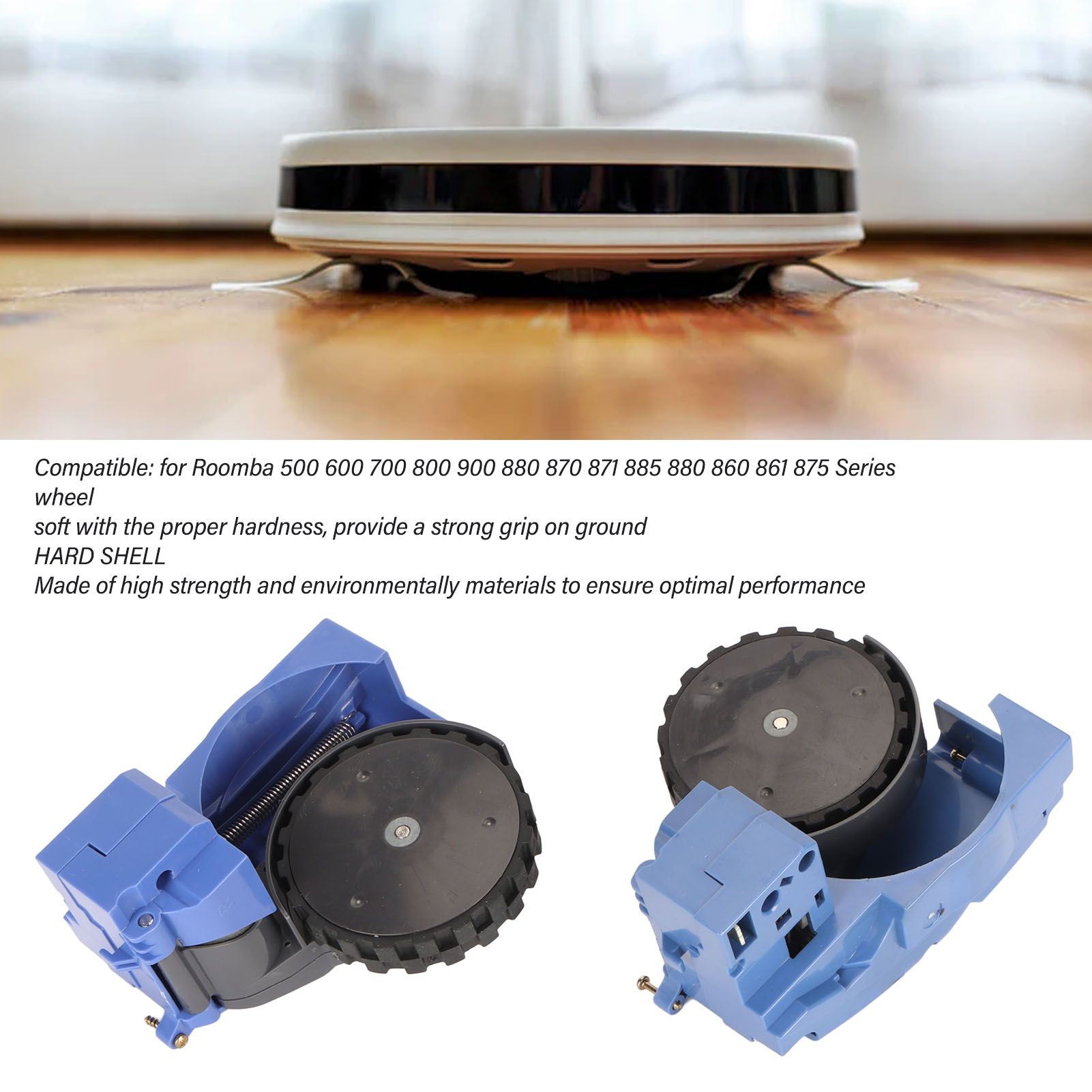Right Left Drive Wheel Module Pair for Roomba 500 600 700 800 900 880 870 871 view 13
