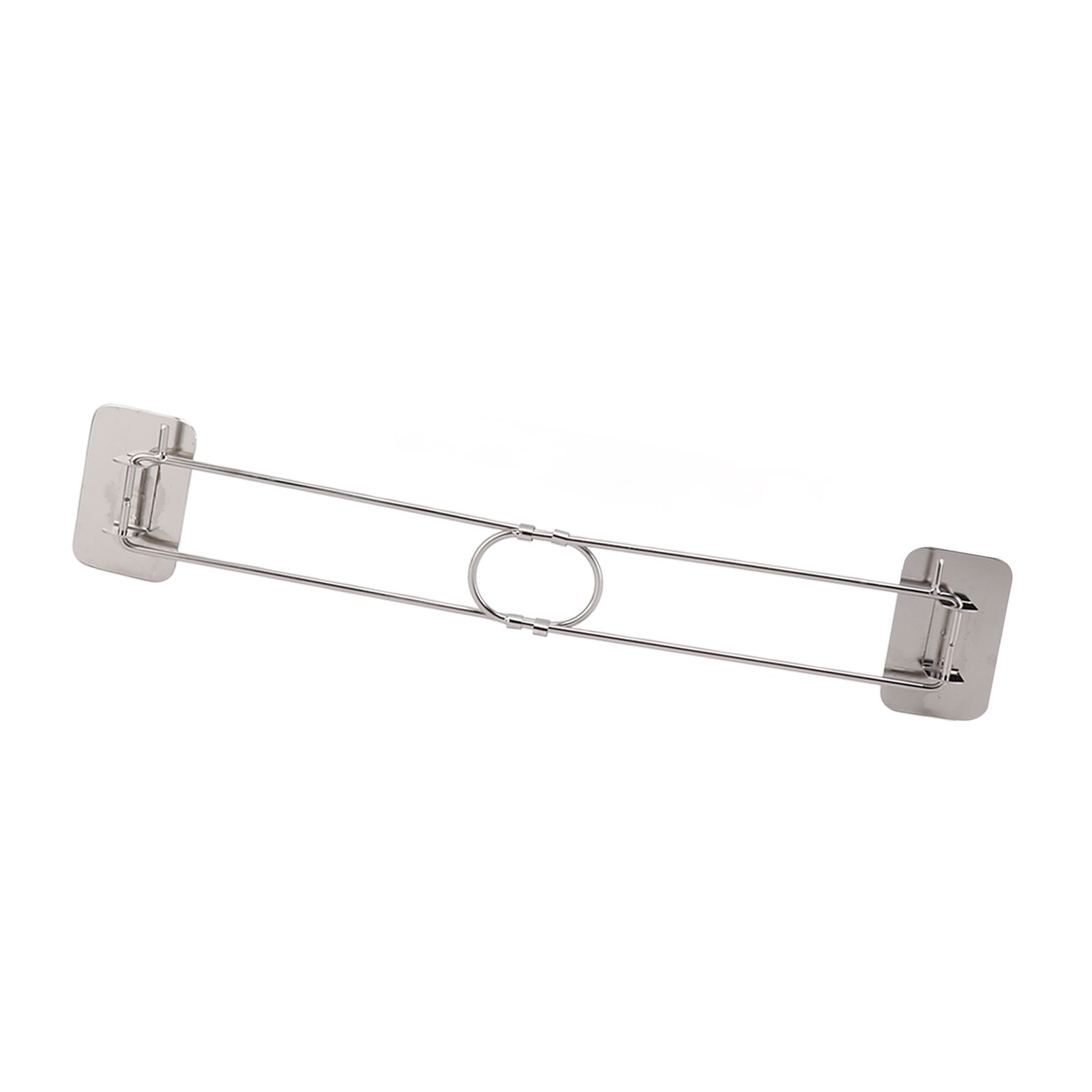 RV Corner Storage Bar Stainless Steel Adjustable Steel Rod with Hook for Securing view 6