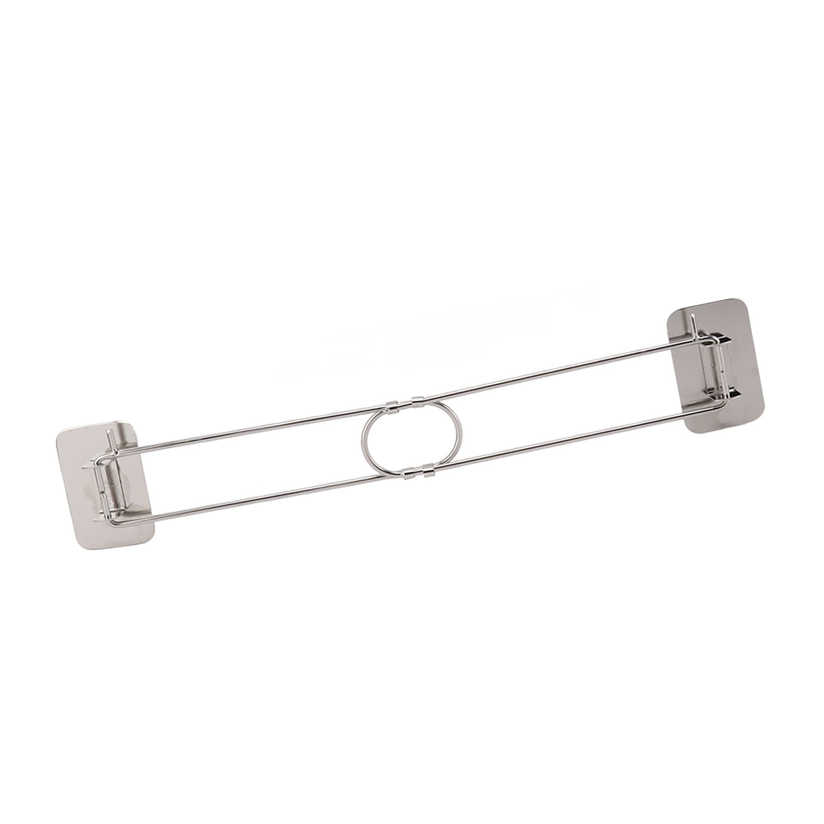 RV Corner Storage Bar Stainless Steel Adjustable Steel Rod with Hook for Securing view 7