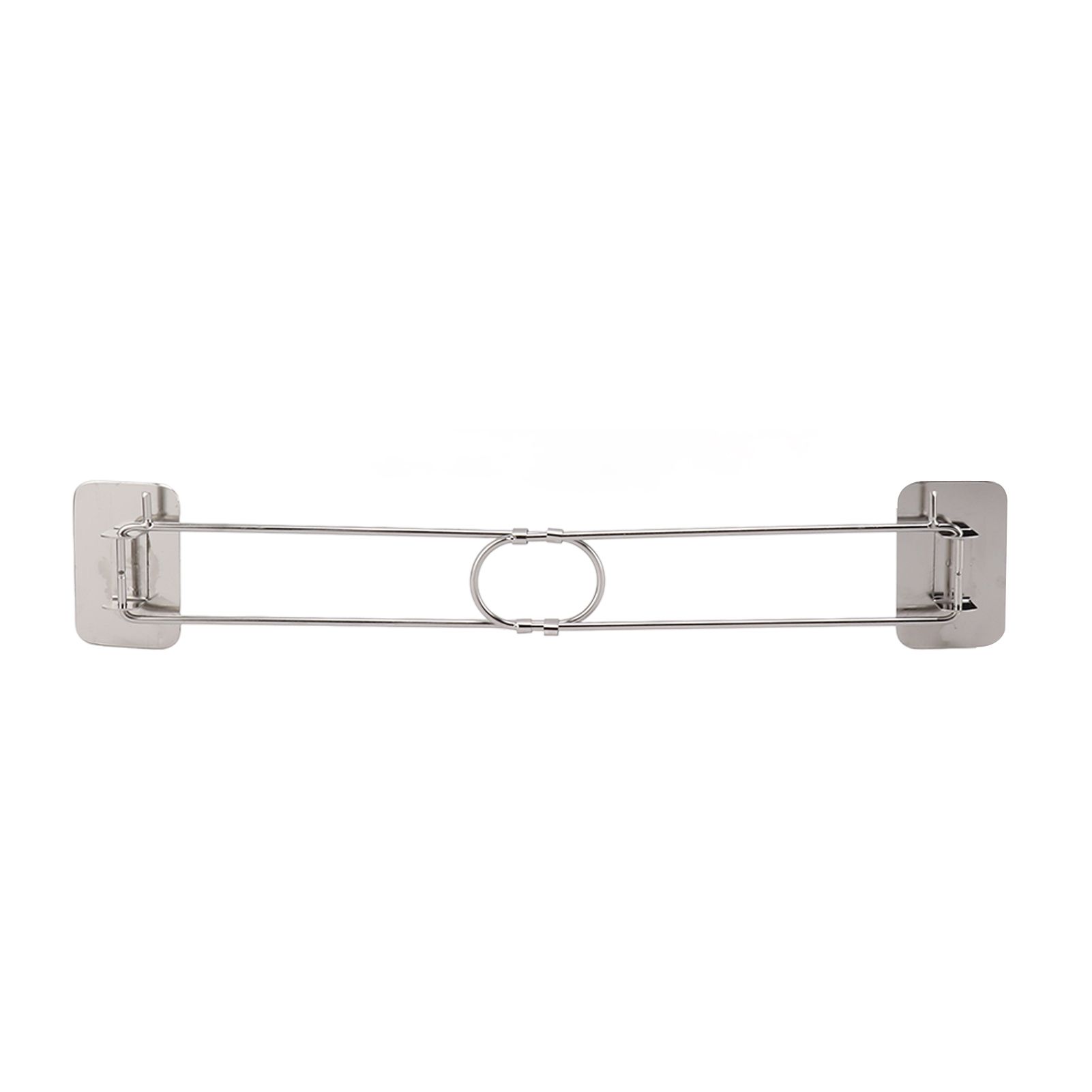 RV Corner Storage Bar Stainless Steel Adjustable Steel Rod with Hook for Securing view 8