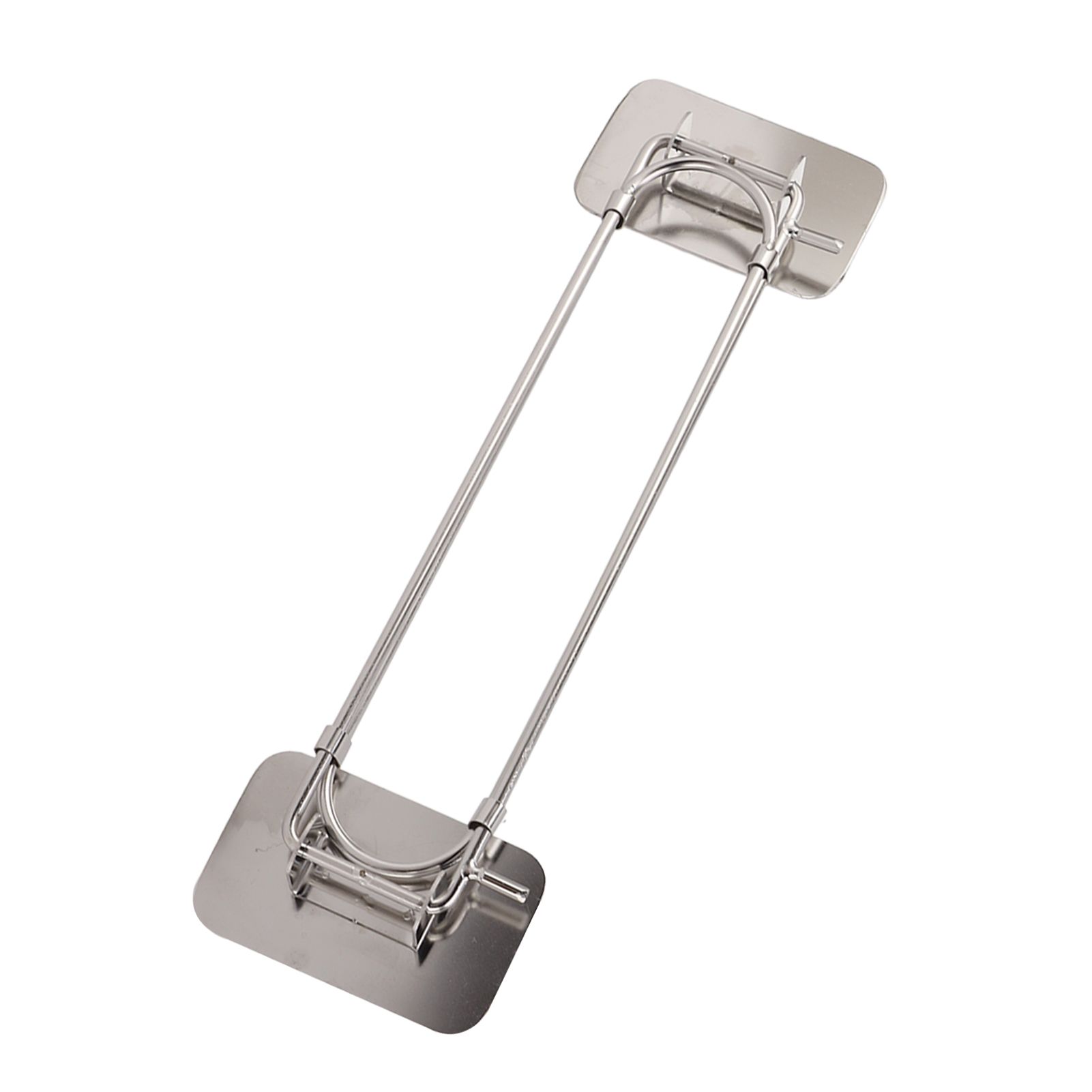 RV Corner Storage Bar Stainless Steel Adjustable Steel Rod with Hook for Securing view 9