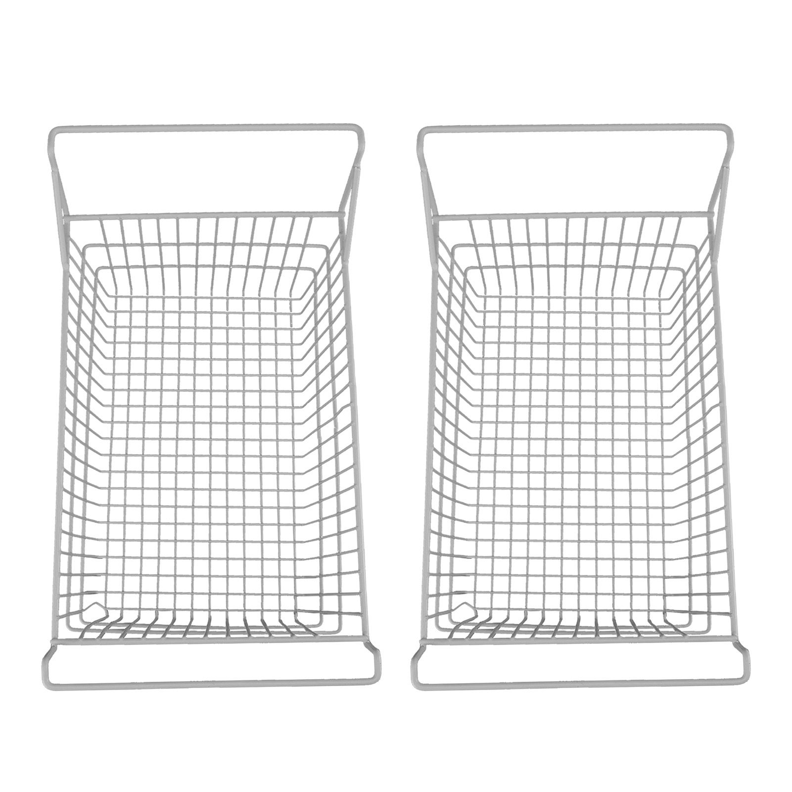 2pcs Freezer Baskets for Chest Freezer Household Wire Storage Basket Bins view 5