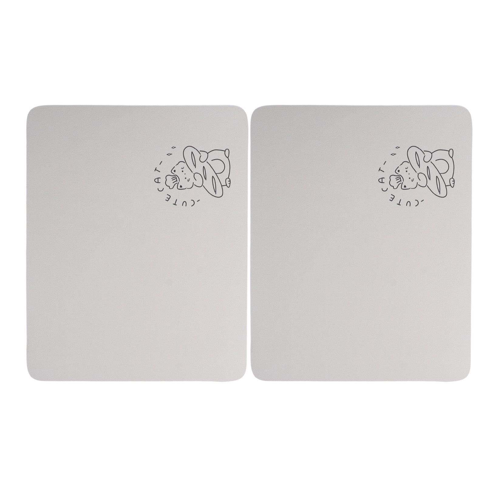2PCS Coffee Bar Mat Multifunctional Prevent Slip Waterproof Shockproof view 2