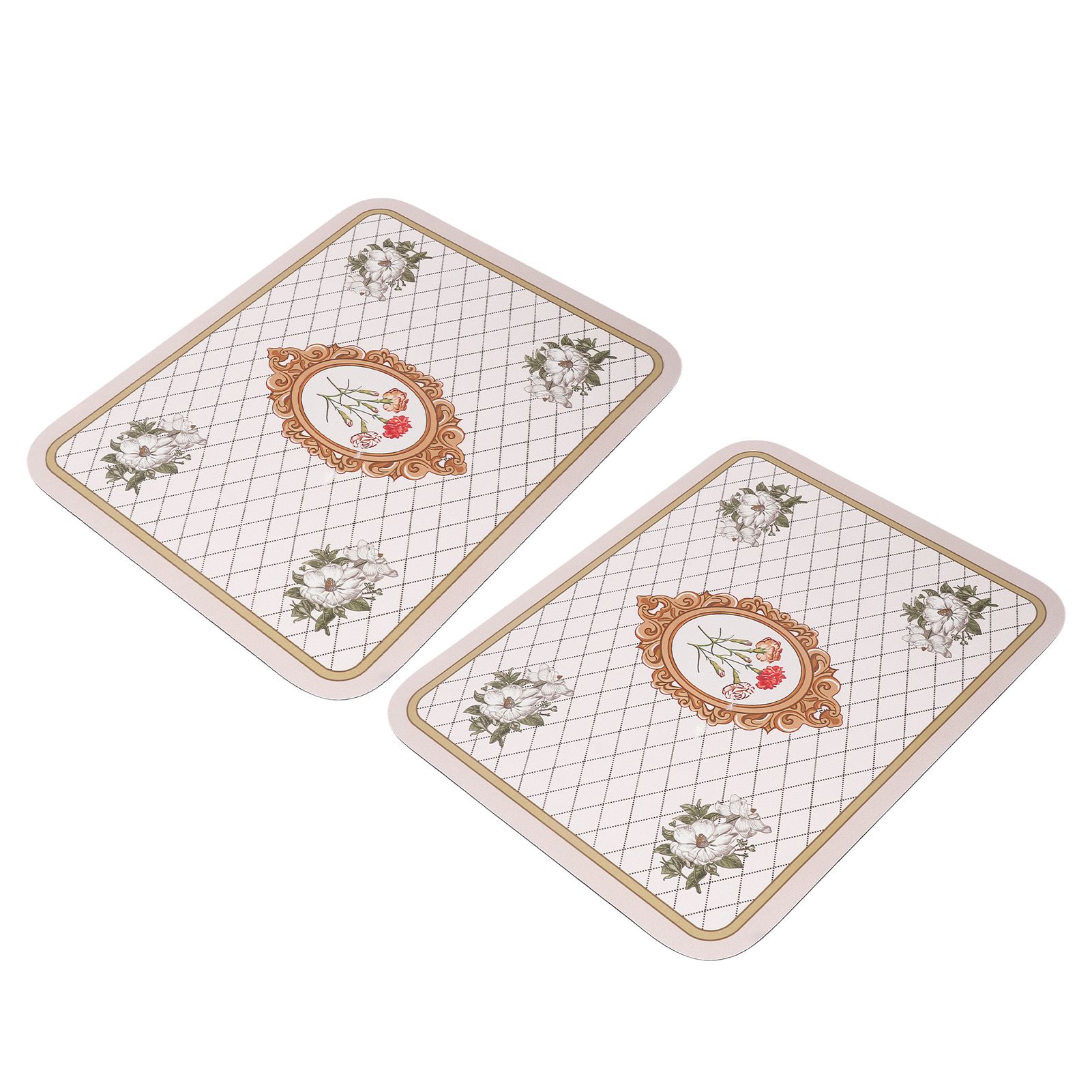 2PCS Coffee Mat Prevent Slip Waterproof Bottom Shockproof Absorbent Dish view 5