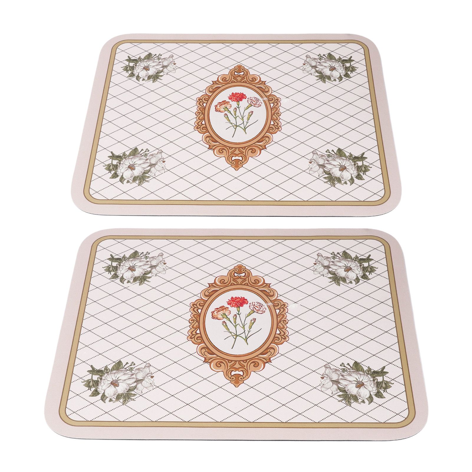 2PCS Coffee Mat Prevent Slip Waterproof Bottom Shockproof Absorbent Dish view 8