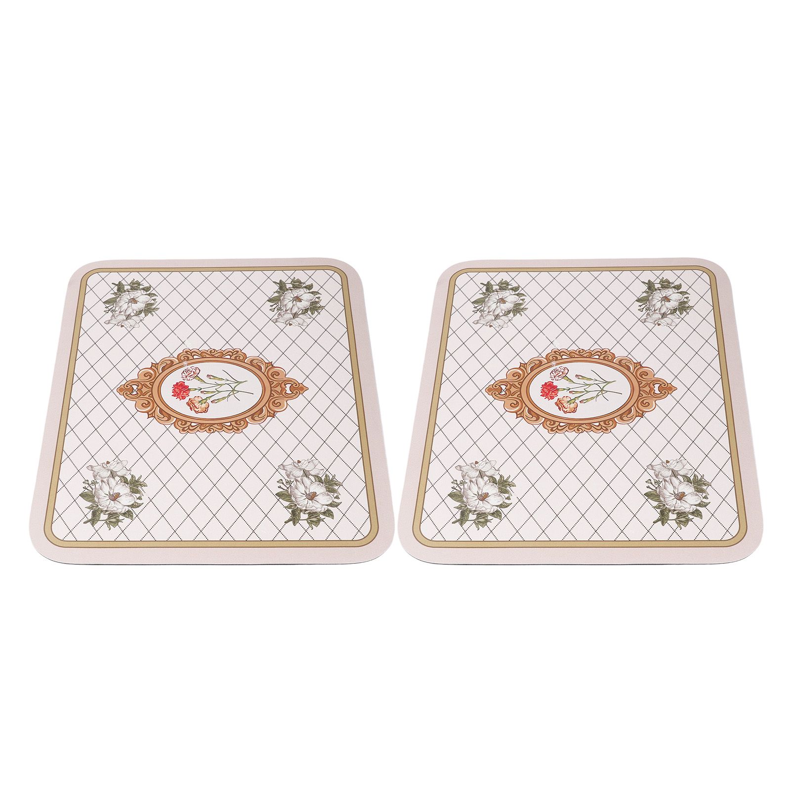 2PCS Coffee Mat Prevent Slip Waterproof Bottom Shockproof Absorbent Dish view 10