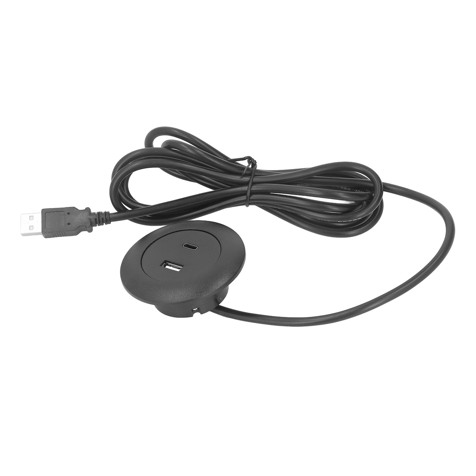 Embedded Charging Round Port Desktop Power Grommet for Sofas Tables Bedside view 7