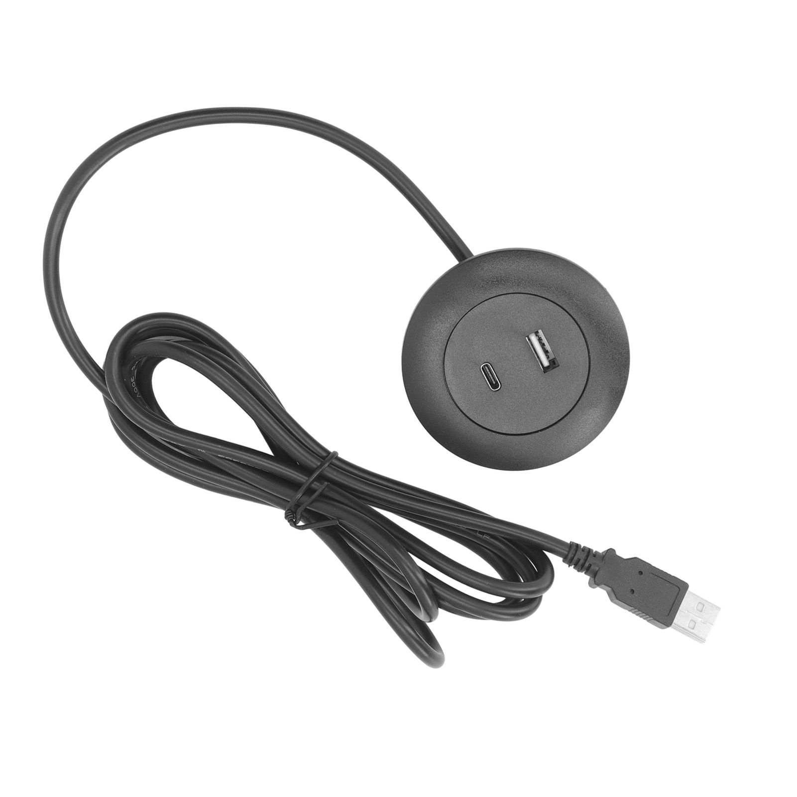 Embedded Charging Round Port Desktop Power Grommet for Sofas Tables Bedside view 9