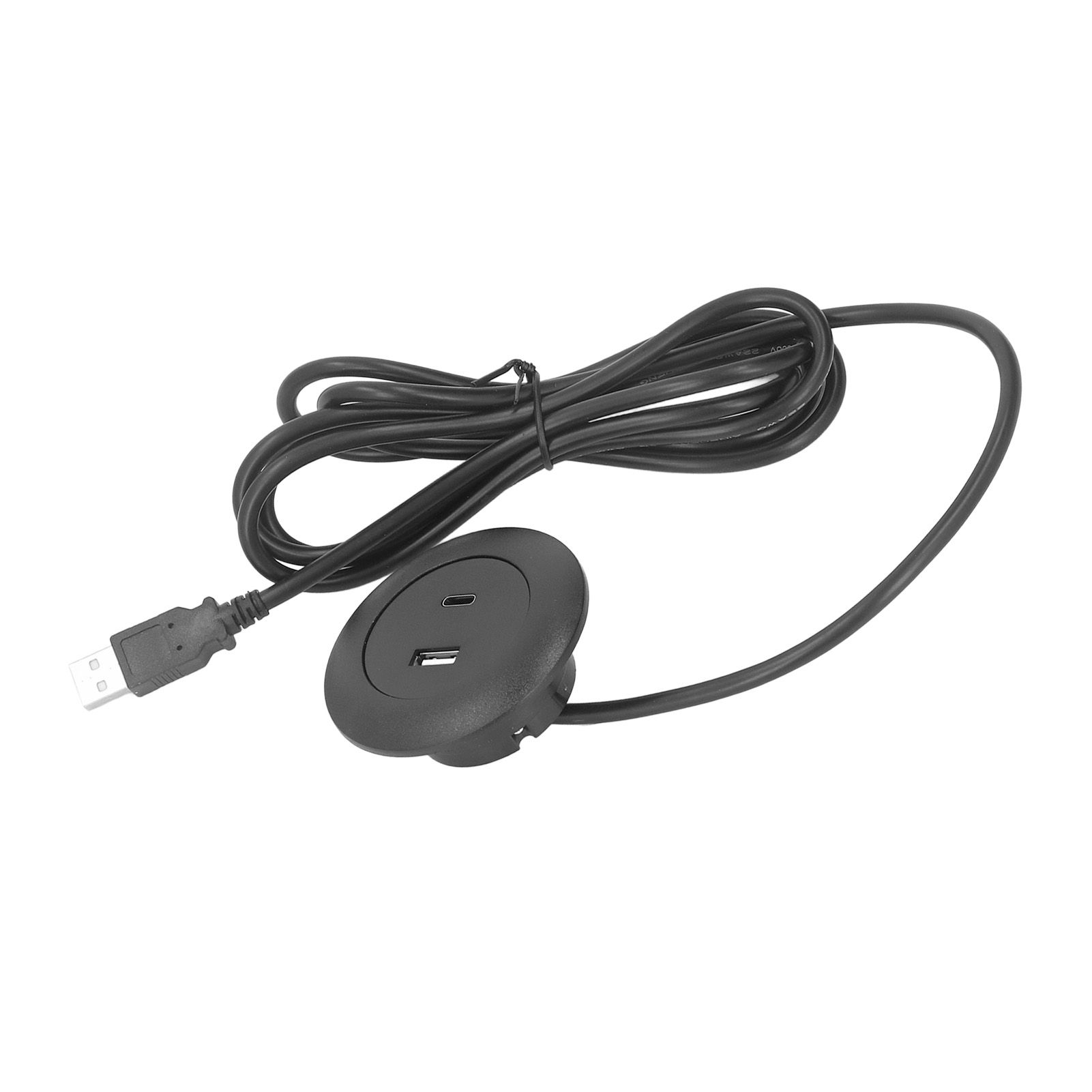 Embedded Charging Round Port Desktop Power Grommet for Sofas Tables Bedside view 10