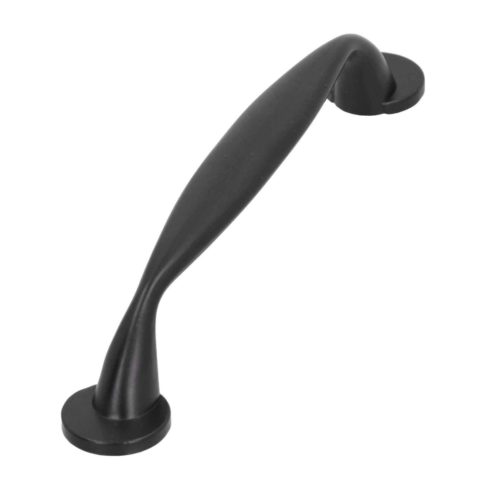 Zinc Alloy Cabinet Handles Black Decorative Drawer Pull Kitchen Furniture view 5