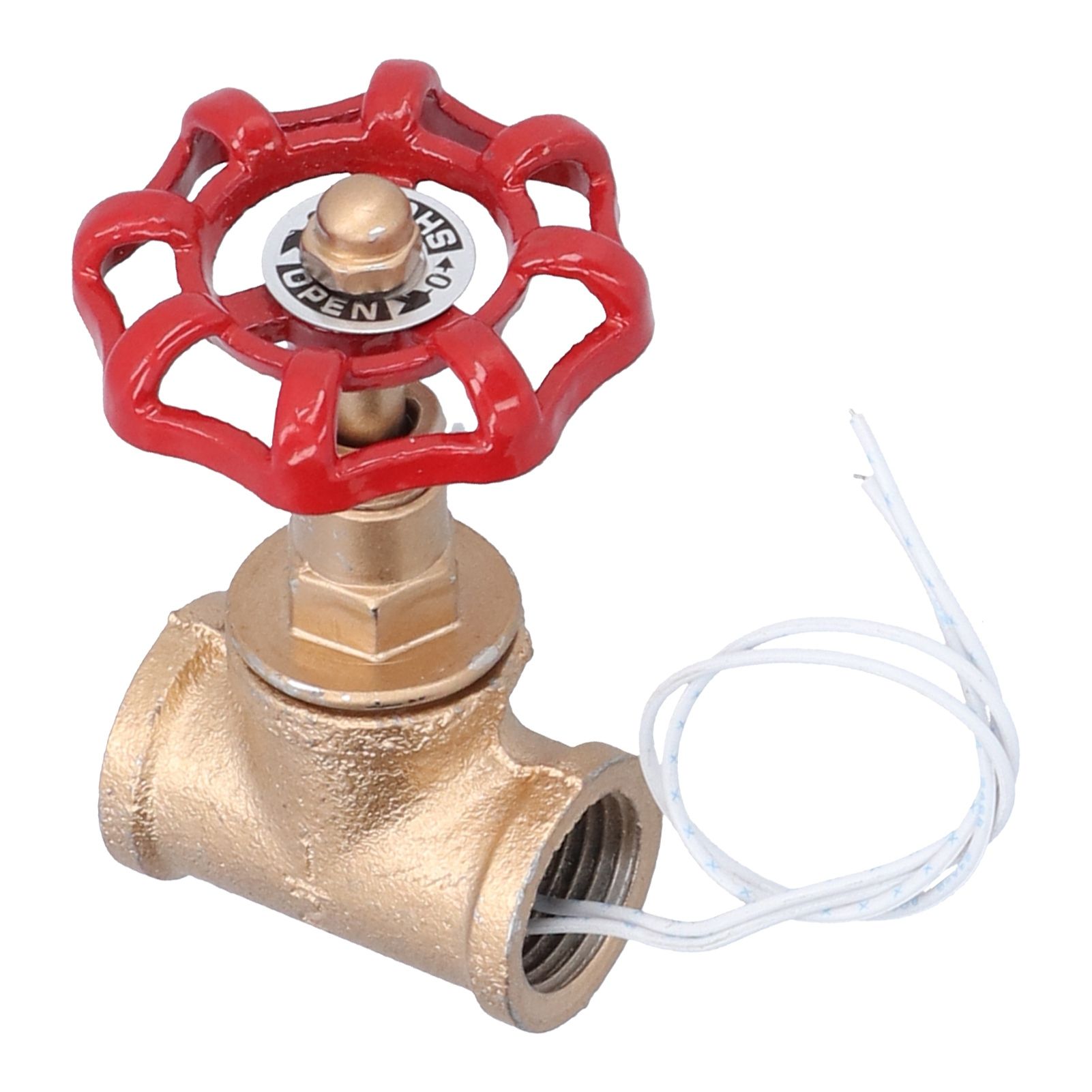 Vintage Steampunk 1/2in Stop Valve Tee Industrial Light Switch with Wire for view 8