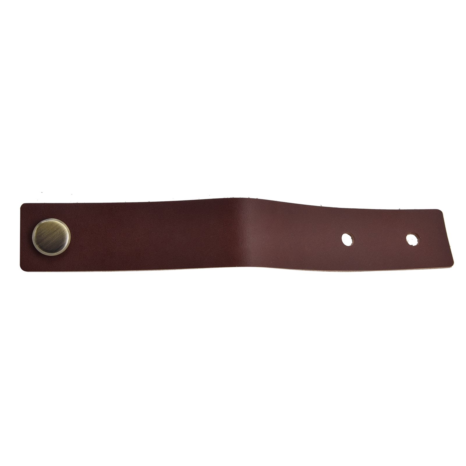 Artificial Leather Luggage Handle Modern Single Hole Concealed Cabinet Pull view 6