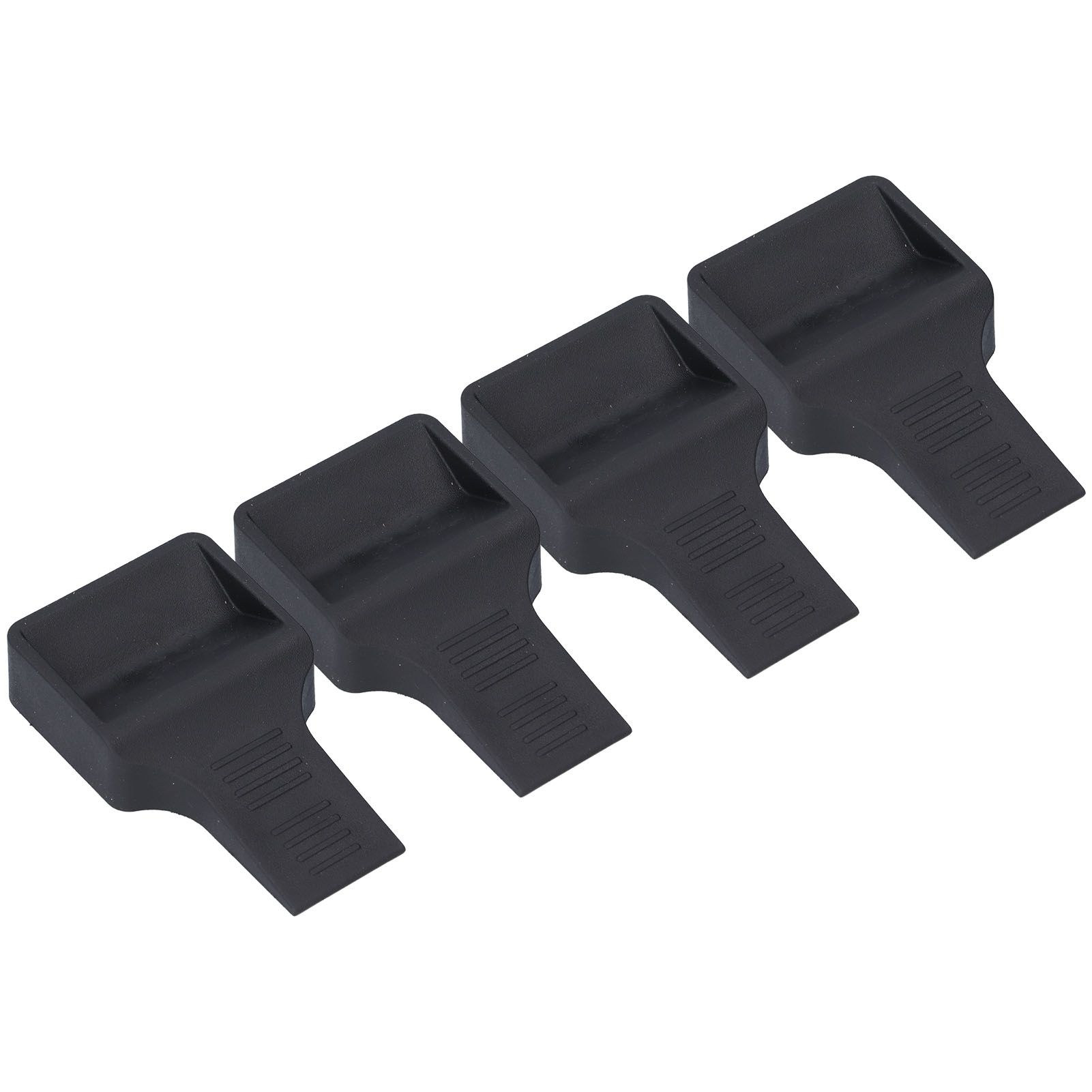 4Pcs Casters Stoppers V Shape Anti Sliding Furniture Wheel Cups for Sofas Beds view 6