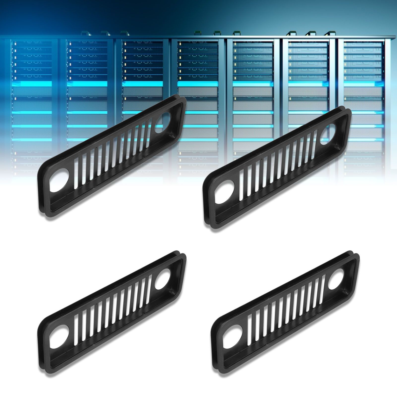 4PCS Network Wire Storage Rack Cable Box Computer Host Heat Dissipation view 12