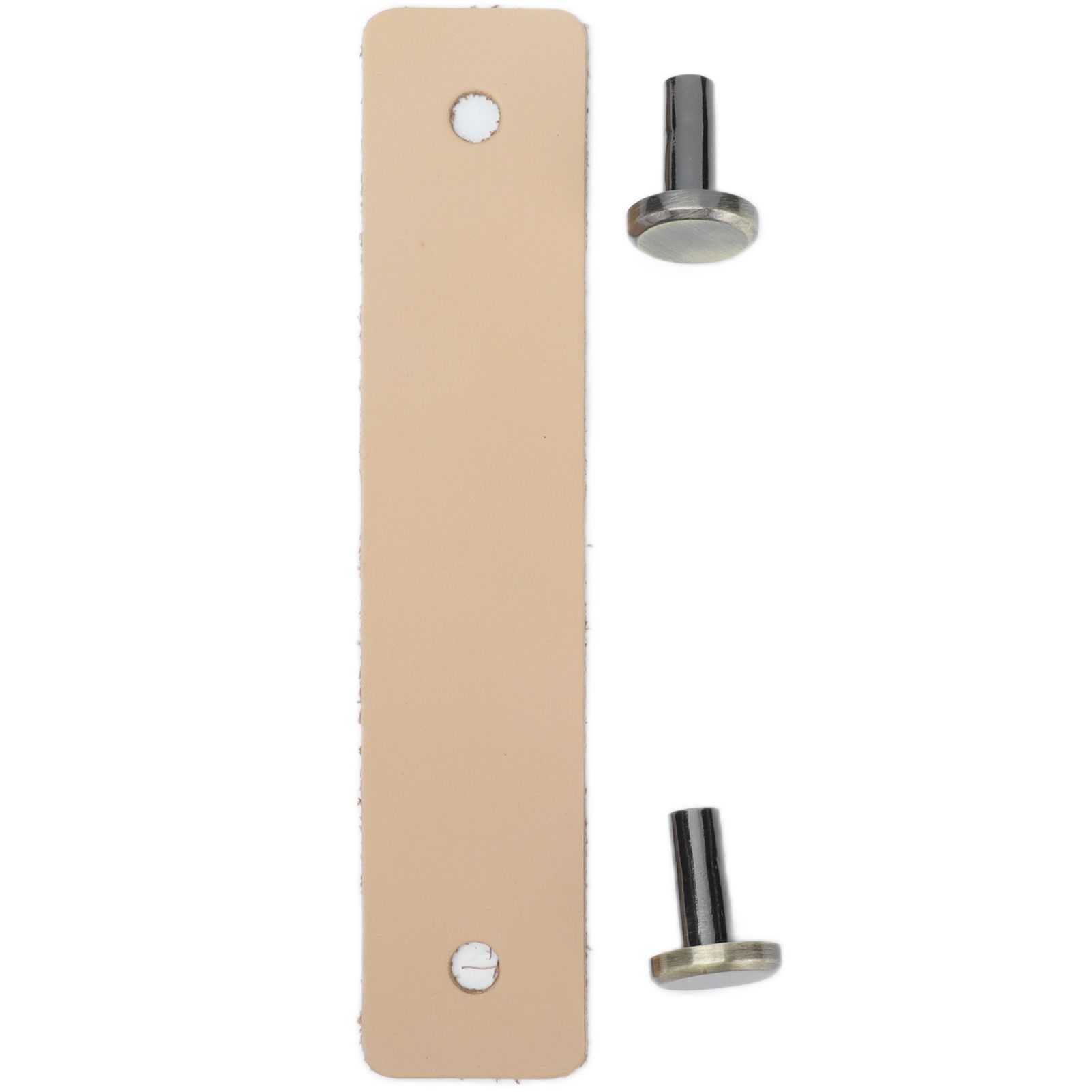 PU Leather Drawer Pulls Anticollision Wear Resistant European Exquisite Modern