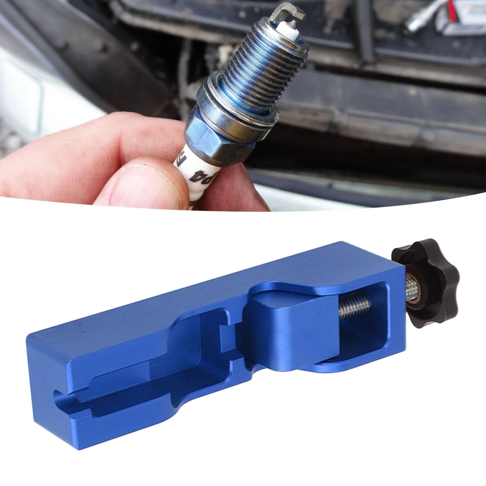 Aluminum Alloy Universal Spark Plug Gap Tool Anodizing for 0.394in 0.472in view 11