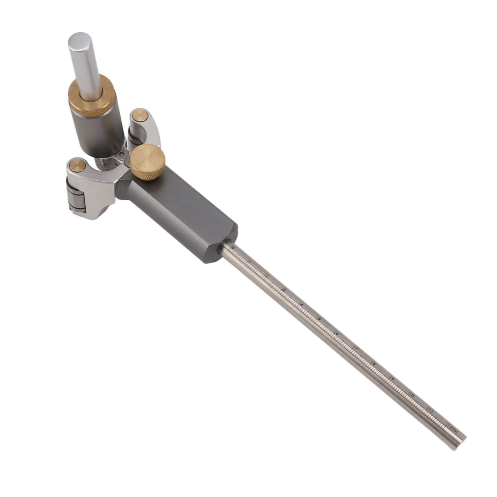 Linear Arc Dual Purpose Scriber Ruler Wood Scribe Tool Multifunctional view 3