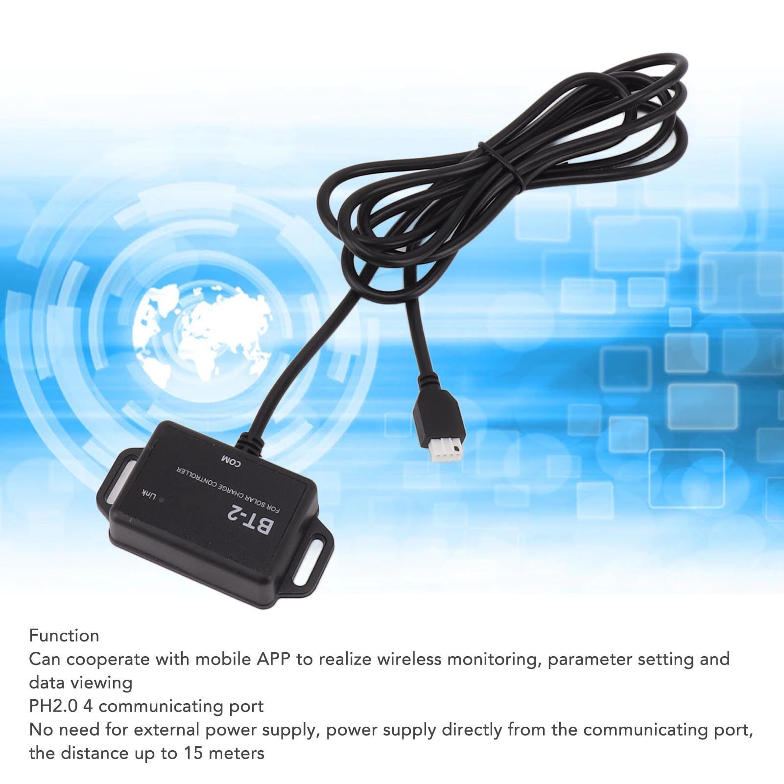 BT 2 Bluetooth Module for MPPT 20A 30A 40A 50A Solar Charge Controller BT view 13