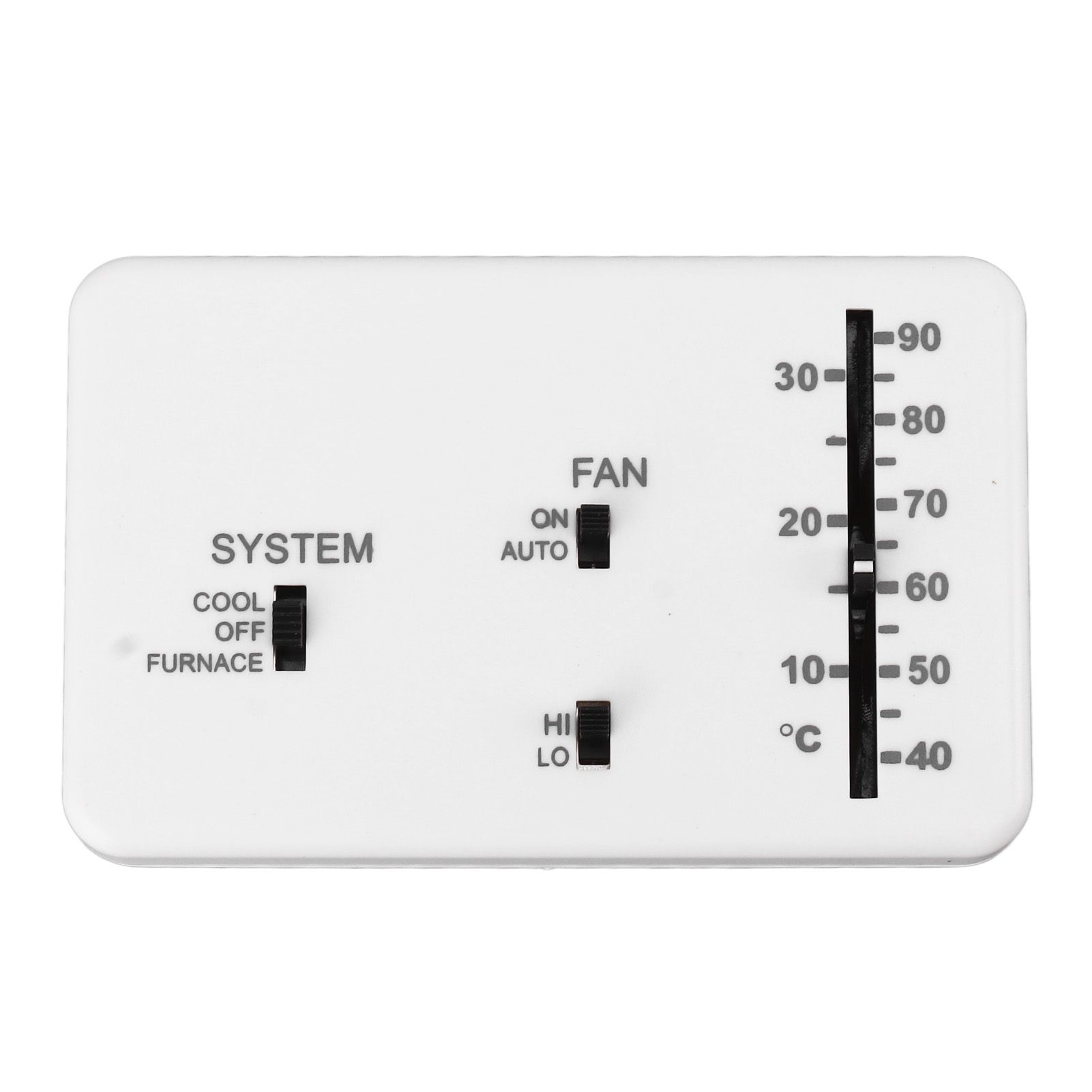 RV Analog Thermostat Settable Remote Control Thermostat Replacement for view 3